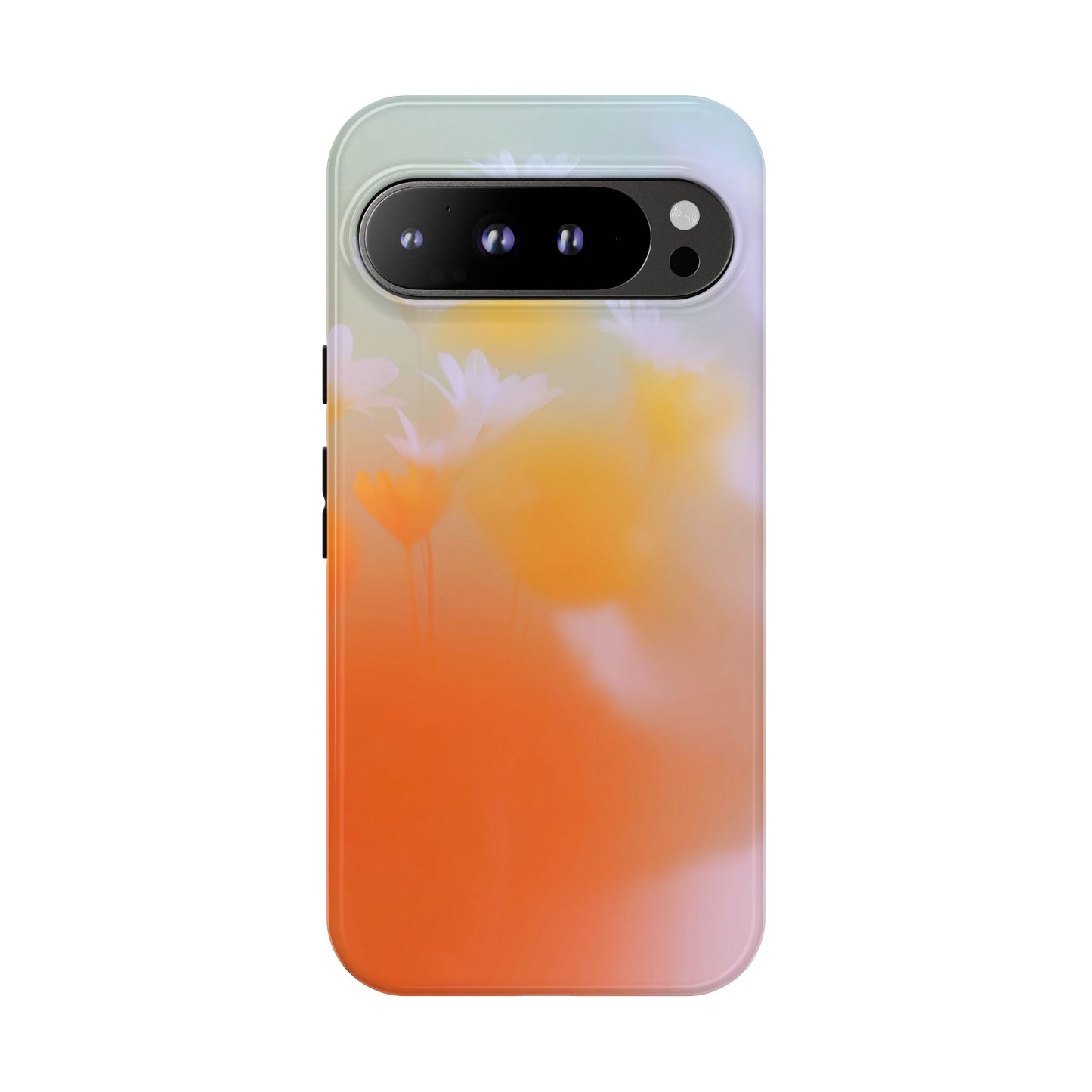 Grainy Blur Flower Phone Case
