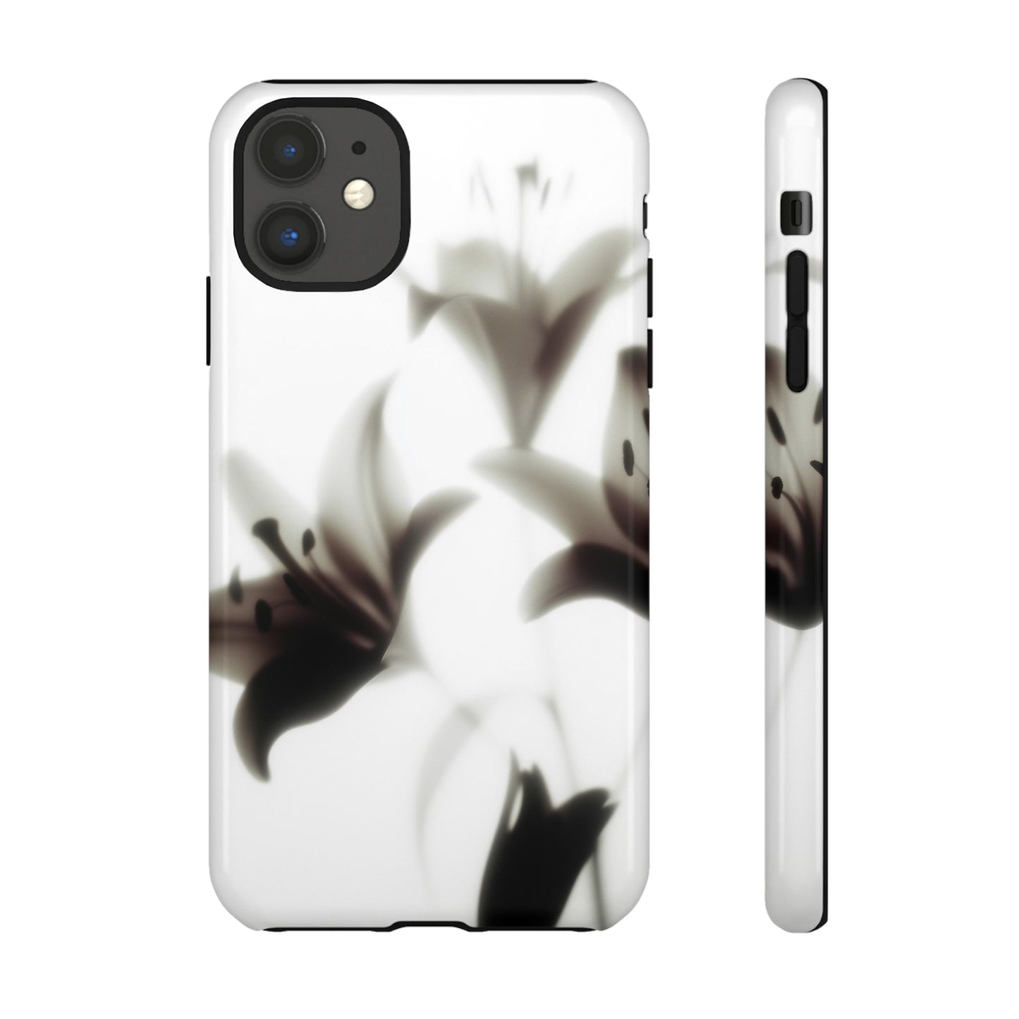 Grainy Blur Flower Phone Case