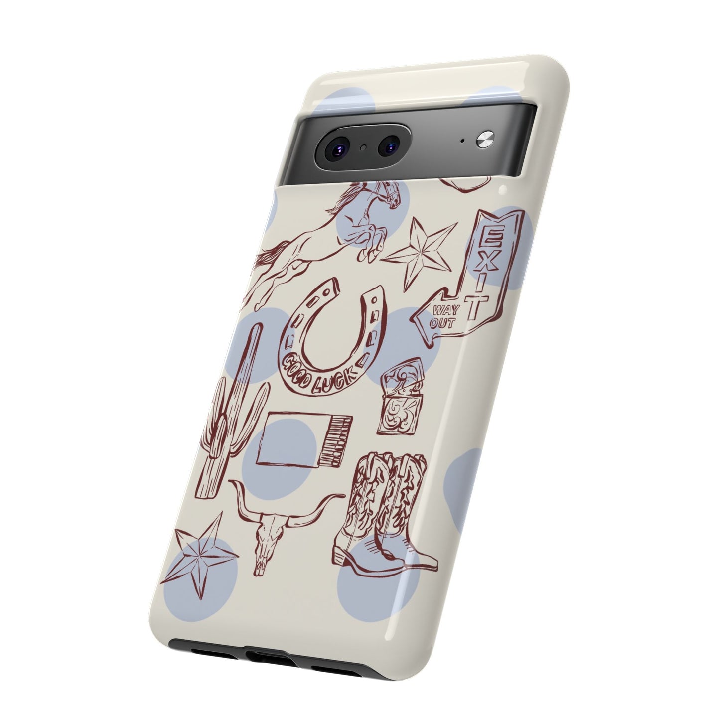 Western Pattern Phone Case