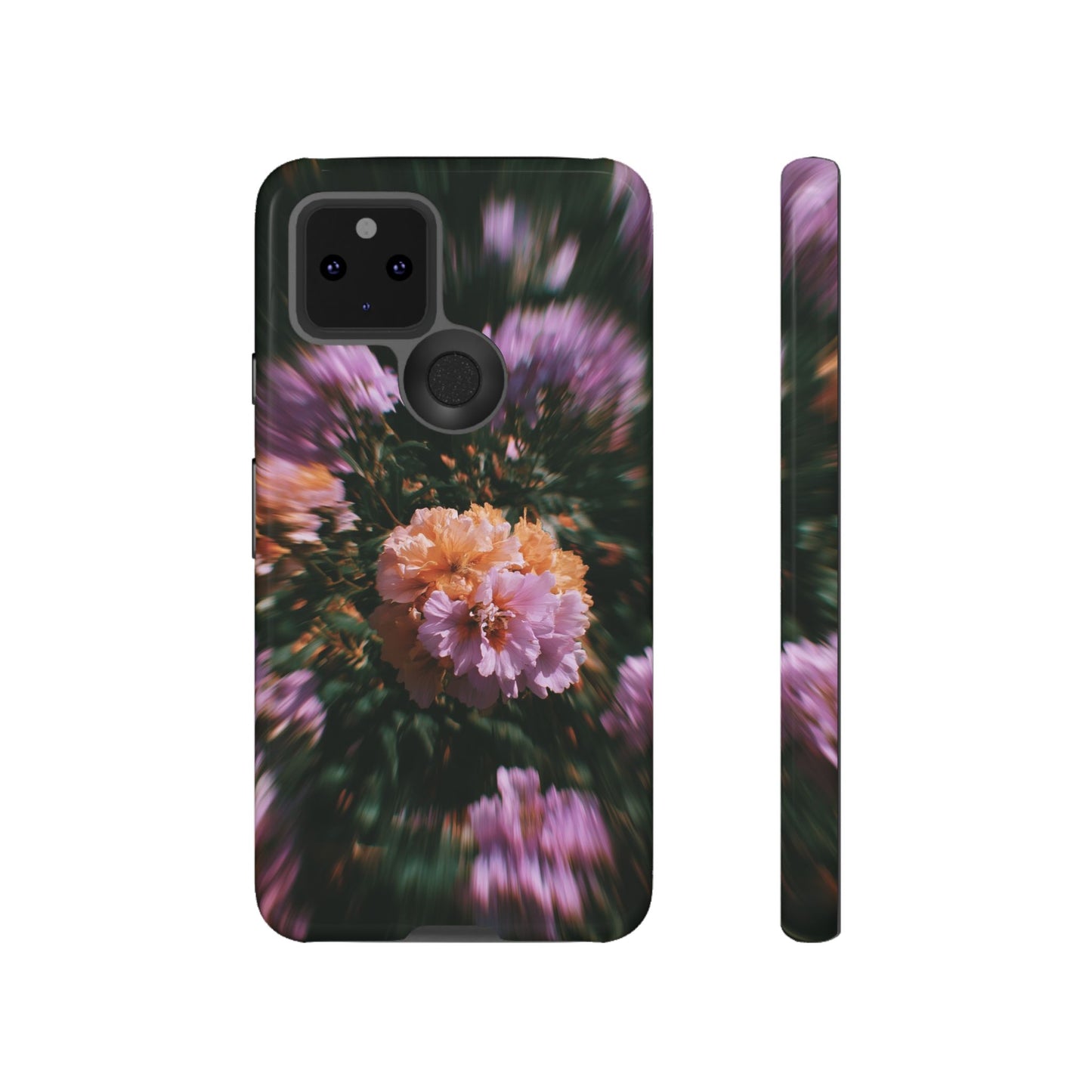 Grainy Blur Flower Phone Case