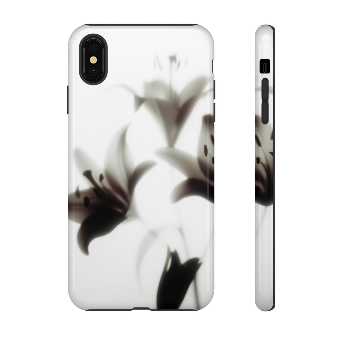 Grainy Blur Flower Phone Case