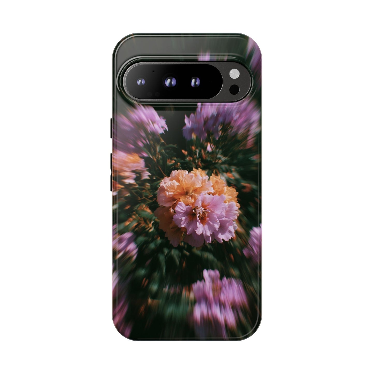 Grainy Blur Flower Phone Case