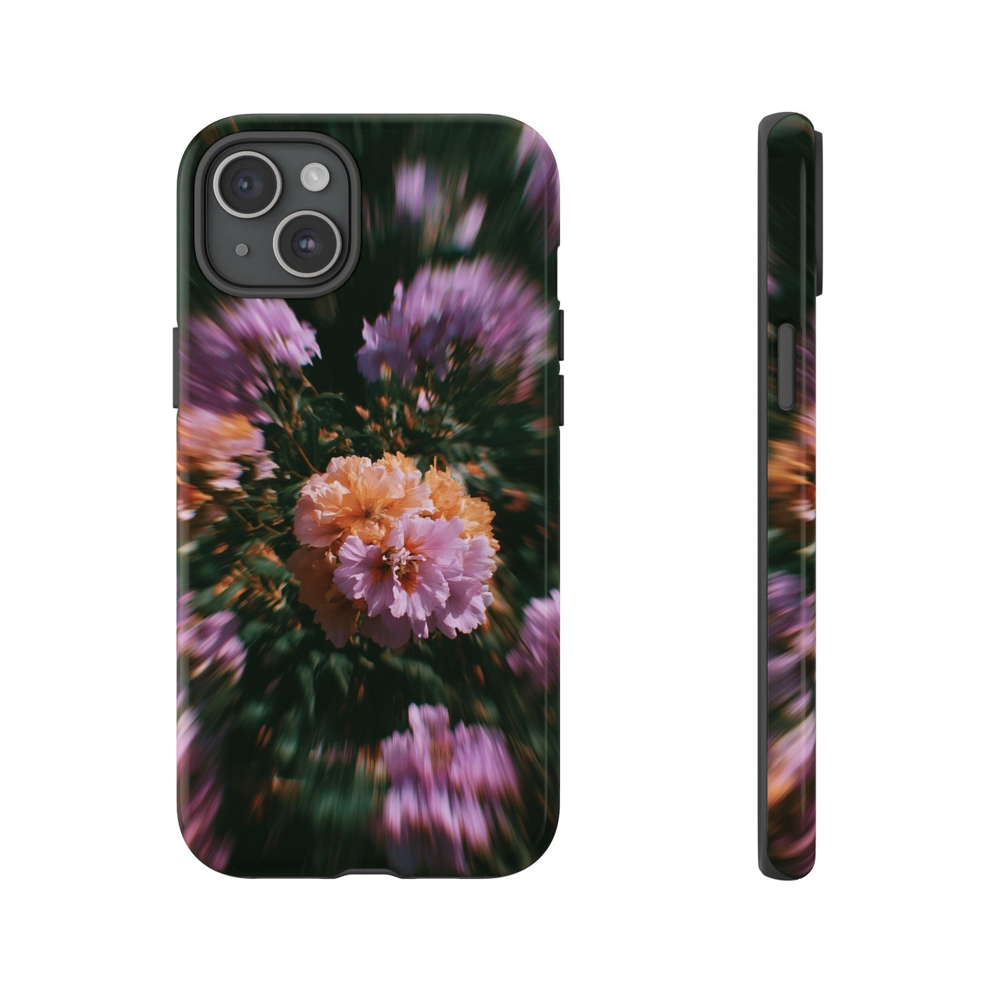 Grainy Blur Flower Phone Case