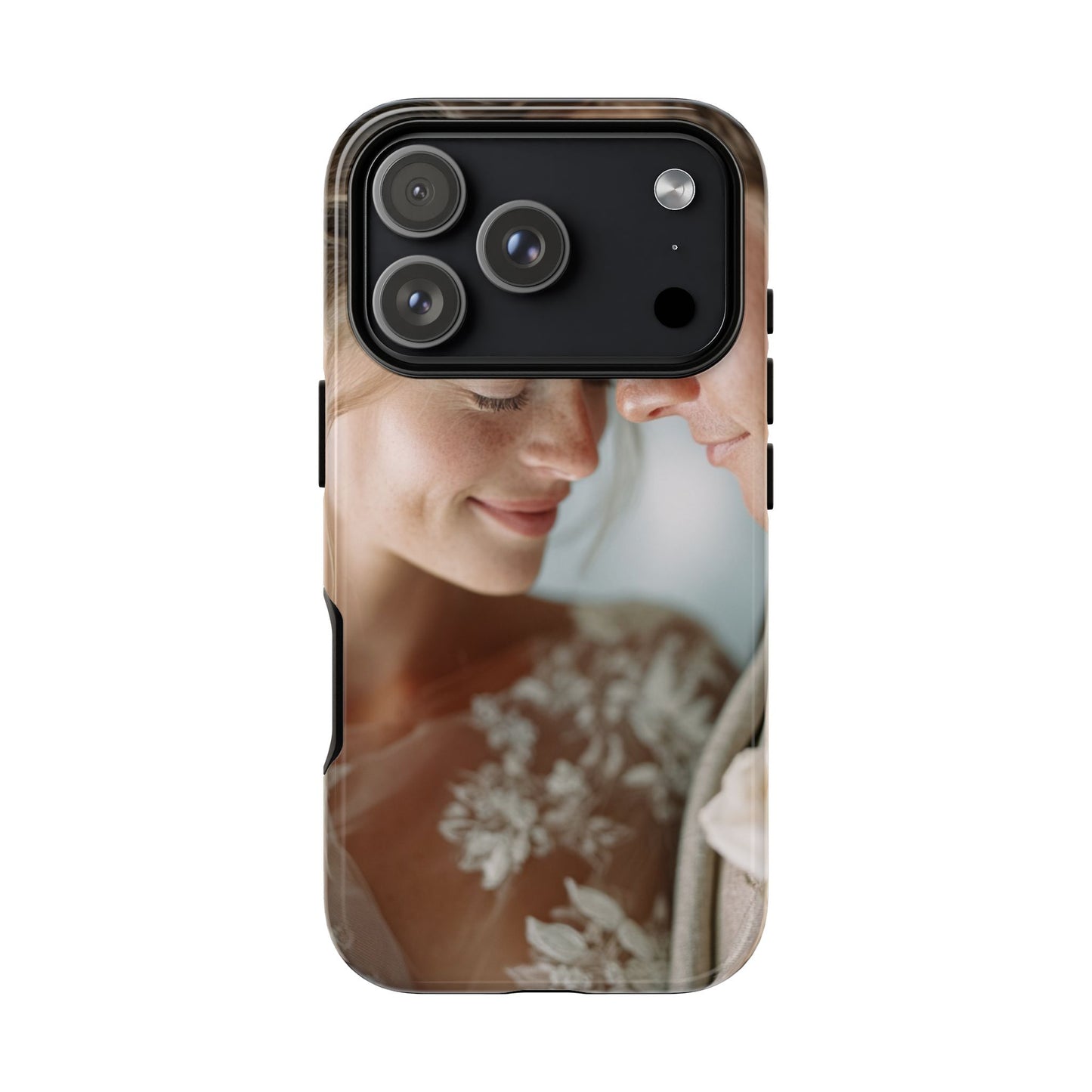 Personalized Photo Tough Phone Case (Custom Couple/Wedding Portrait)