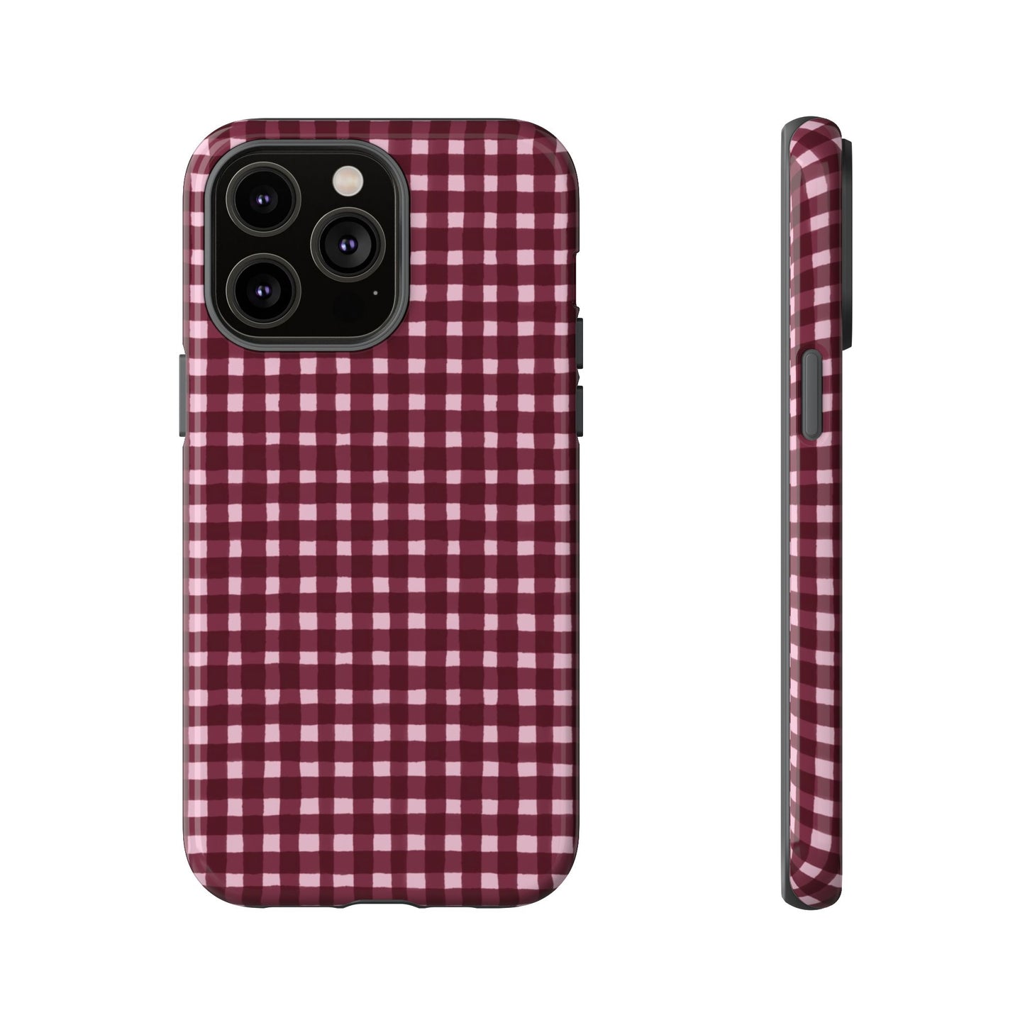 Gingham Tough Phone Case