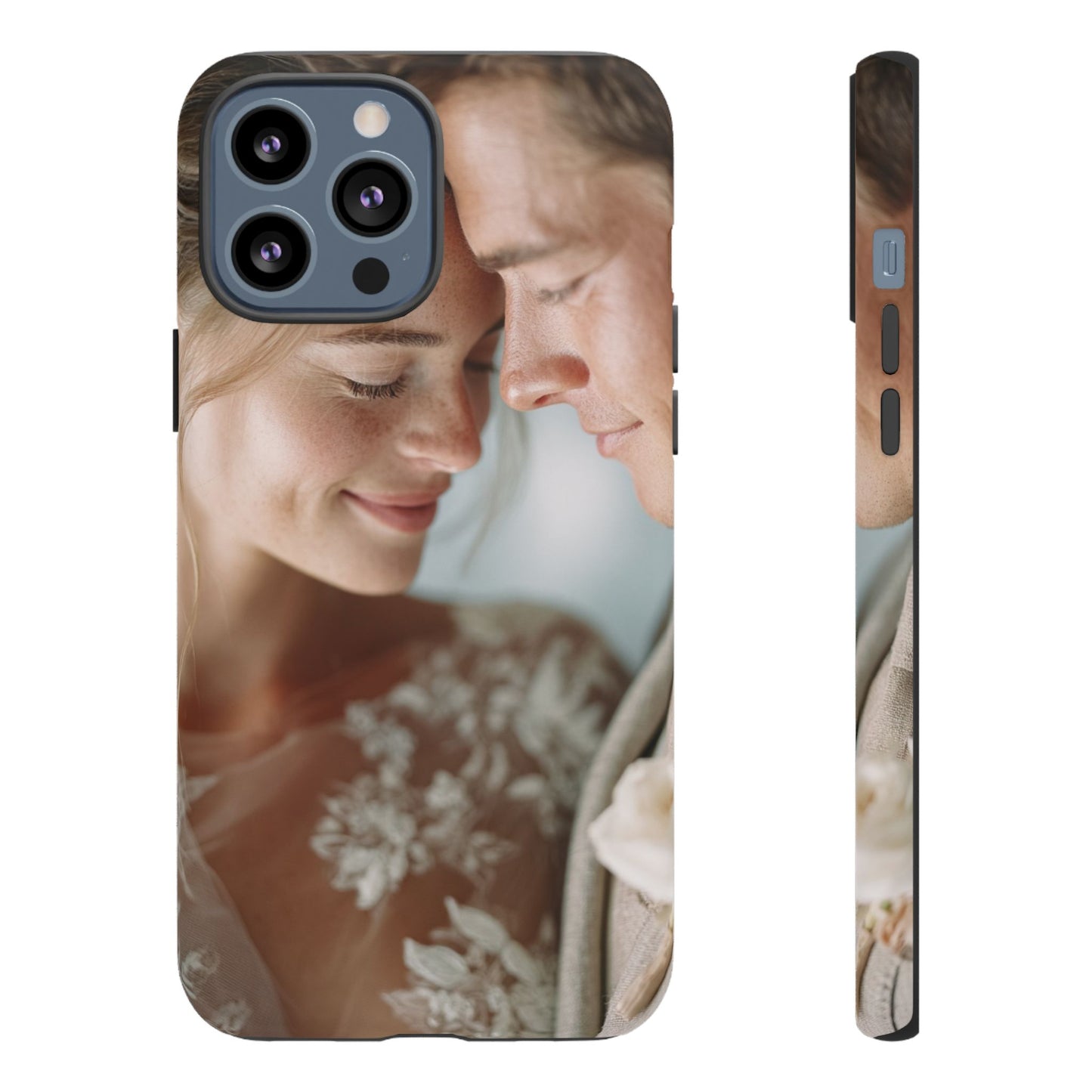 Personalized Photo Tough Phone Case (Custom Couple/Wedding Portrait)