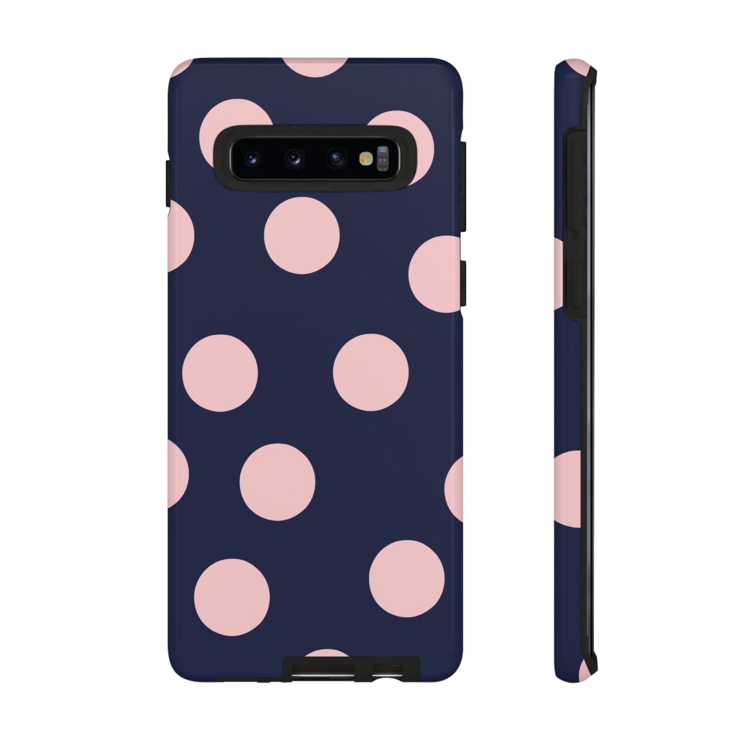 Blue & Pink Polka Dot Phone Case