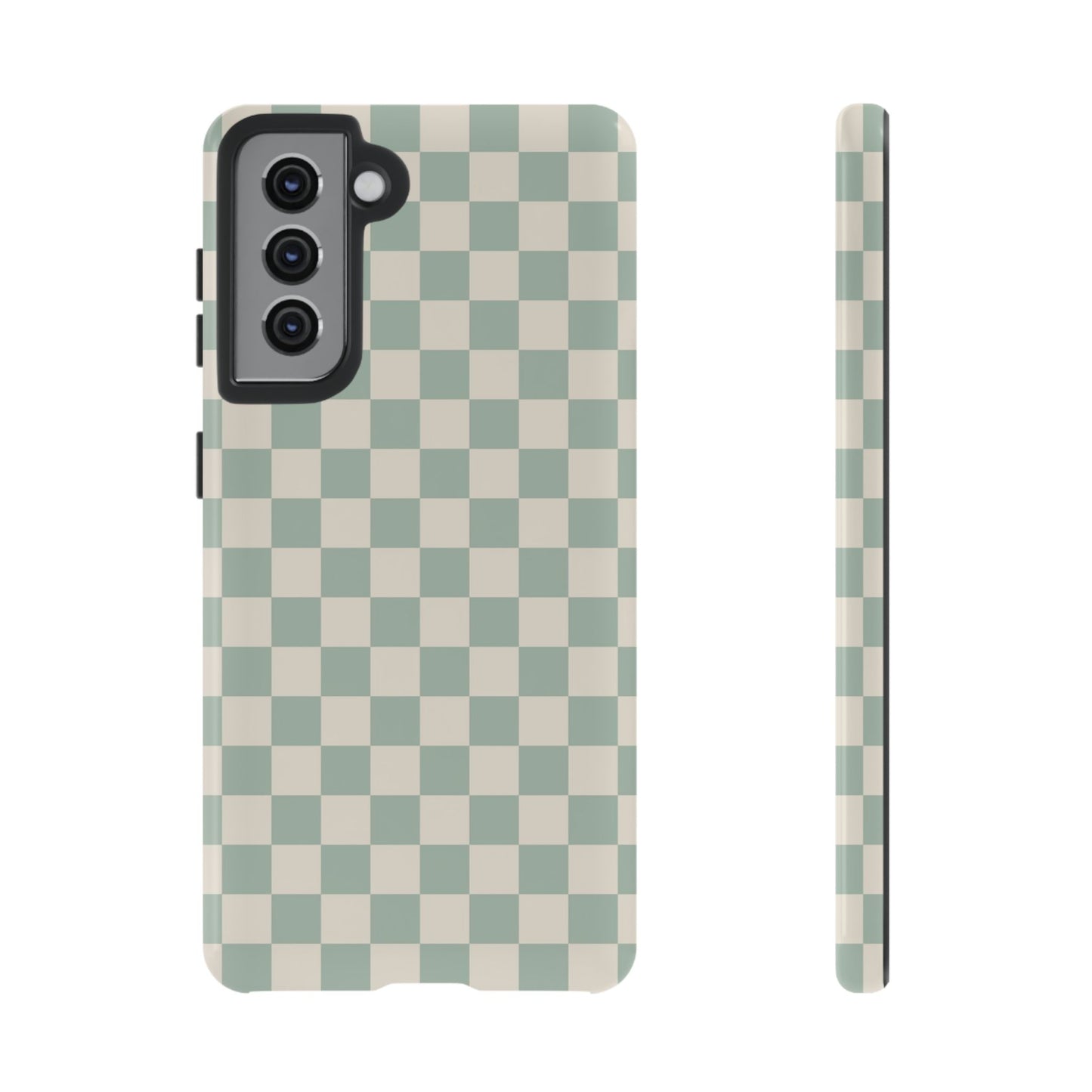 Checkered Tough Phone Case