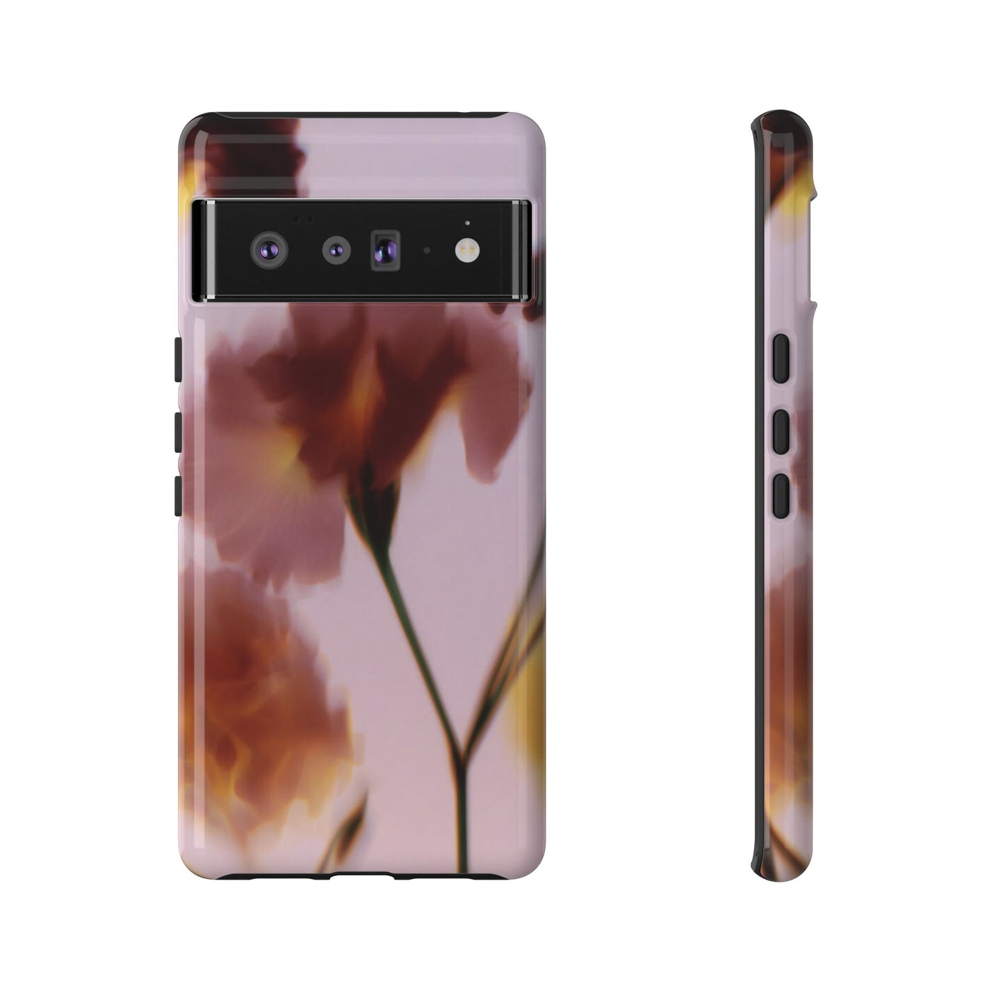 Grainy Blur Flower Phone Case