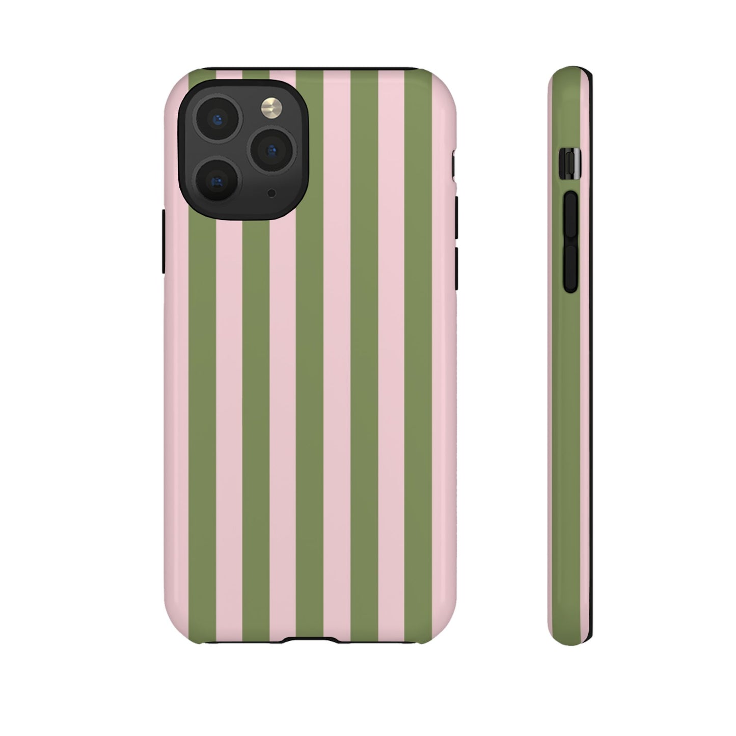Matcha Green & Pink Tough Phone Case
