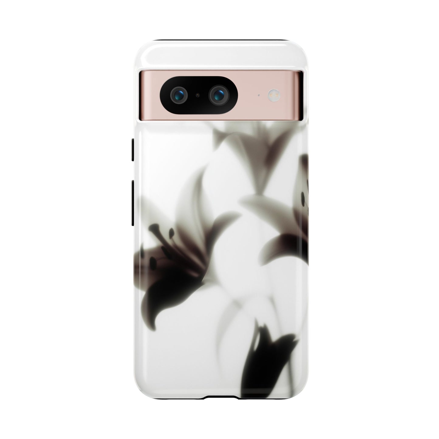 Grainy Blur Flower Phone Case