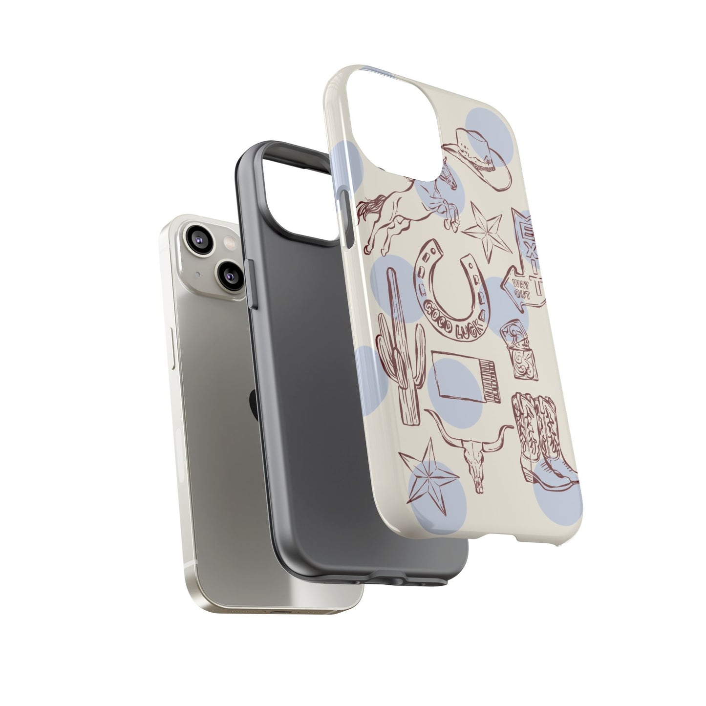 Western Pattern Phone Case