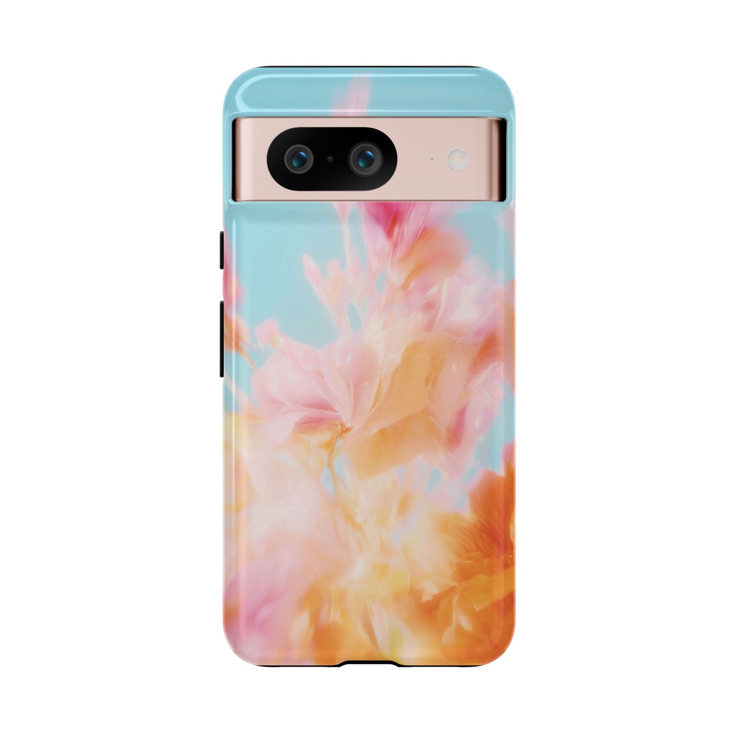 Grainy Blur Flower Phone Case