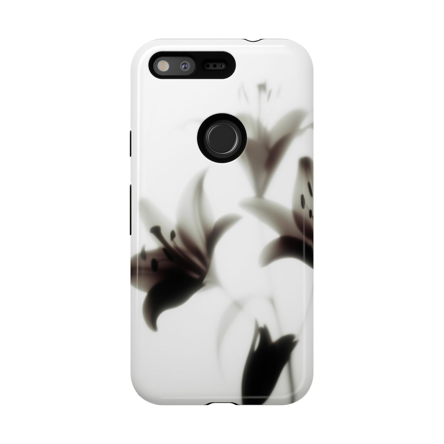 Grainy Blur Flower Phone Case