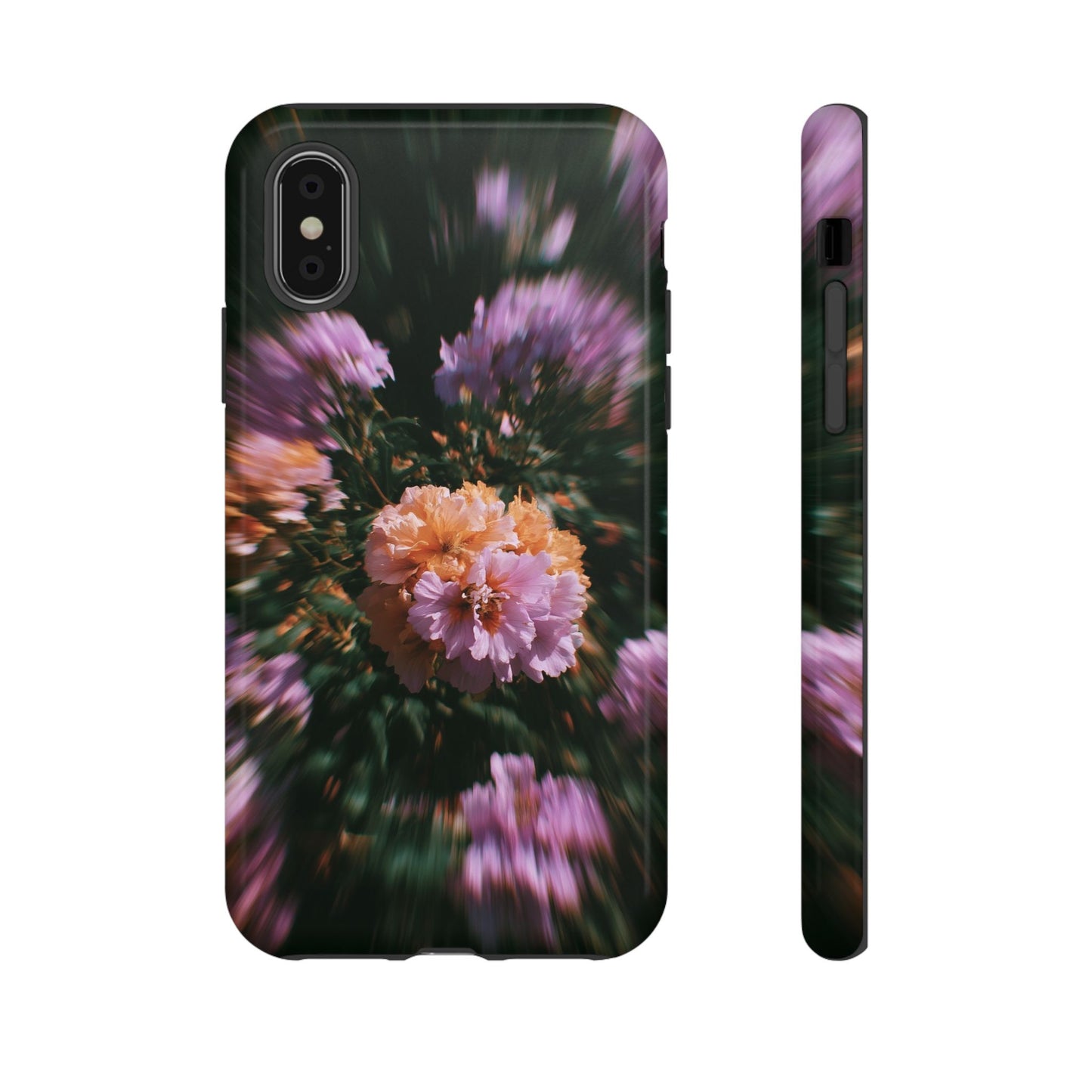 Grainy Blur Flower Phone Case