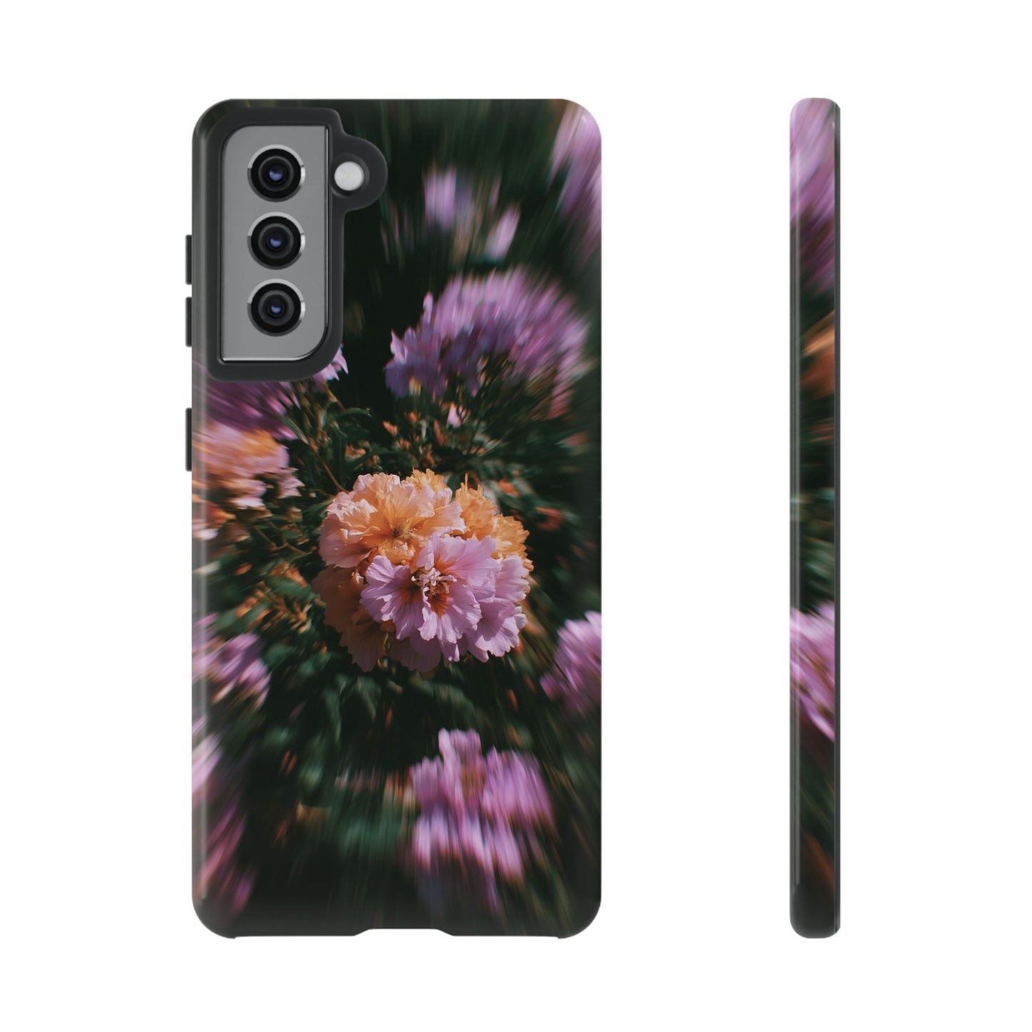 Grainy Blur Flower Phone Case