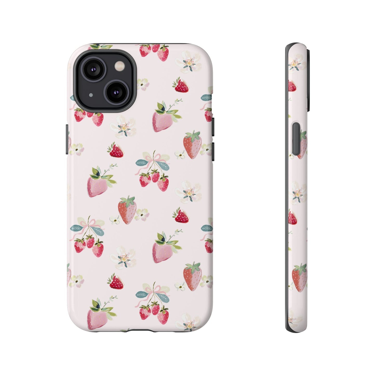 Strawberry Blossom Tough Phone Case