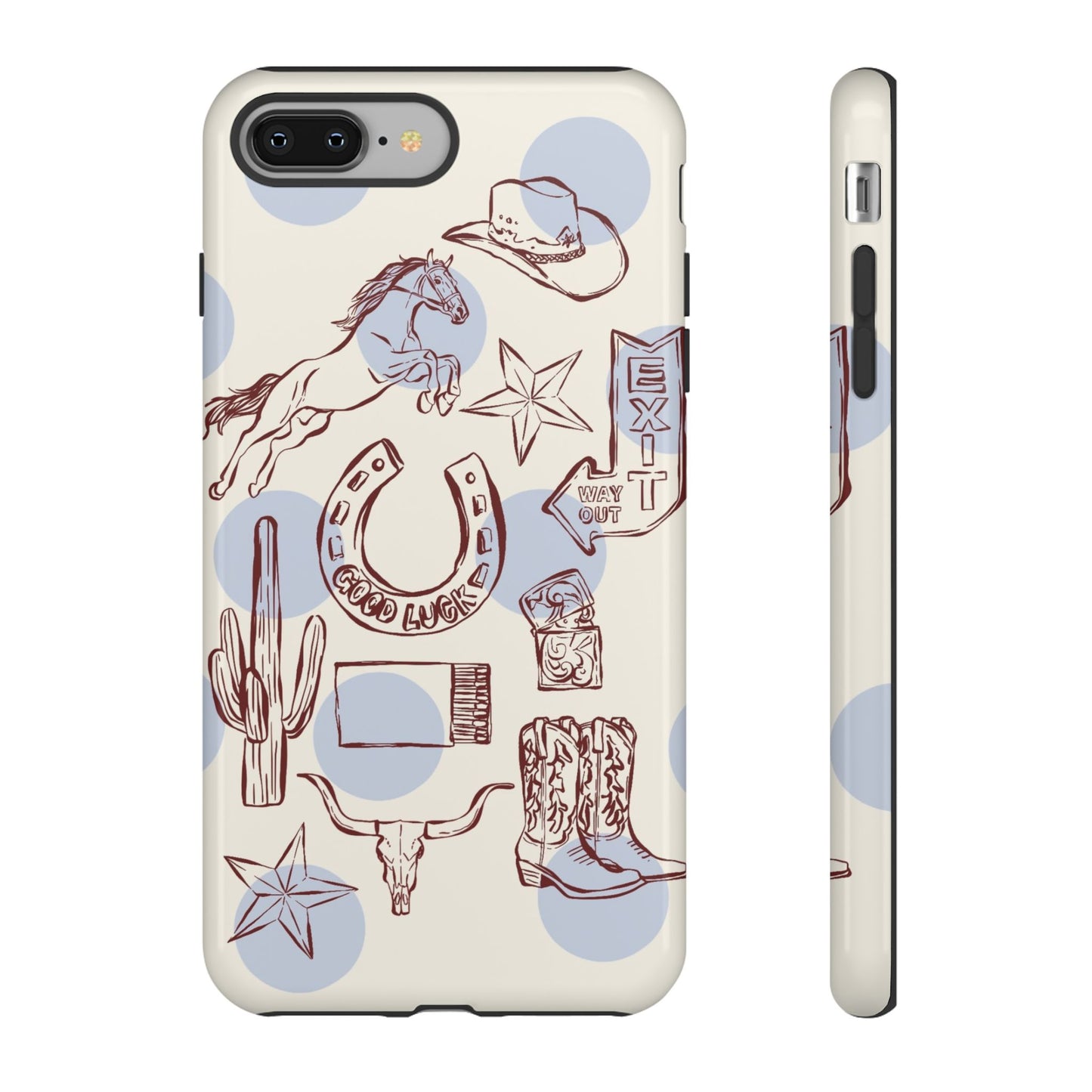 Western Pattern Phone Case