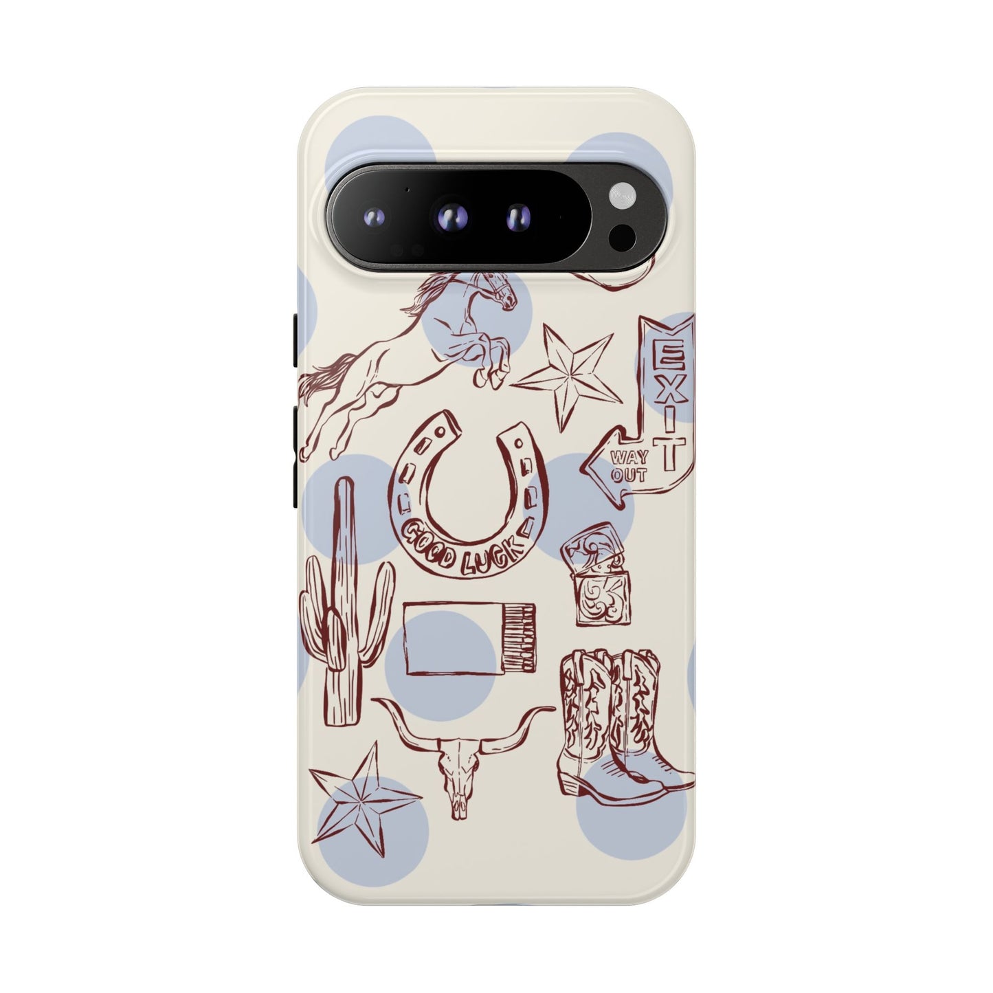Western Pattern Phone Case