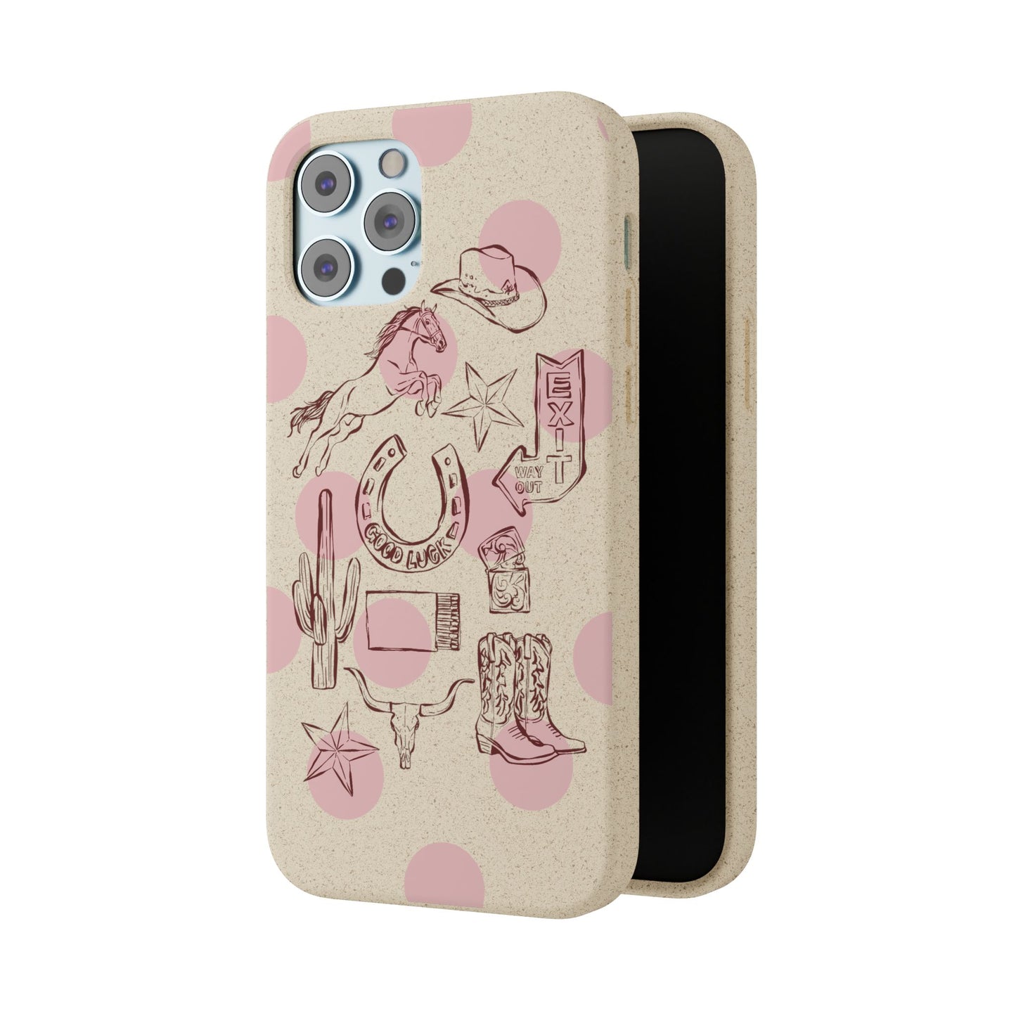 Western Biodegradable Phone Case