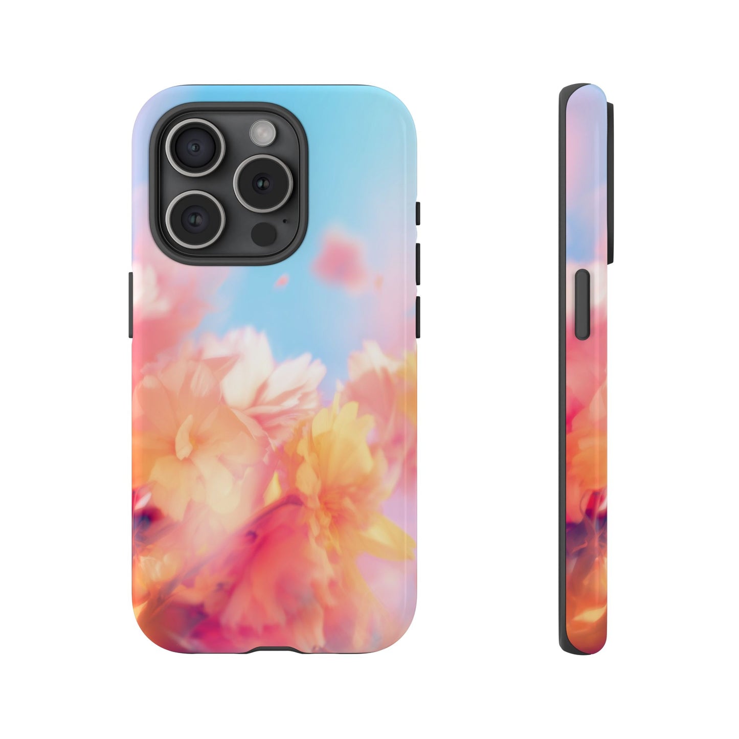 Grainy Blur Flower Summer Phone Case