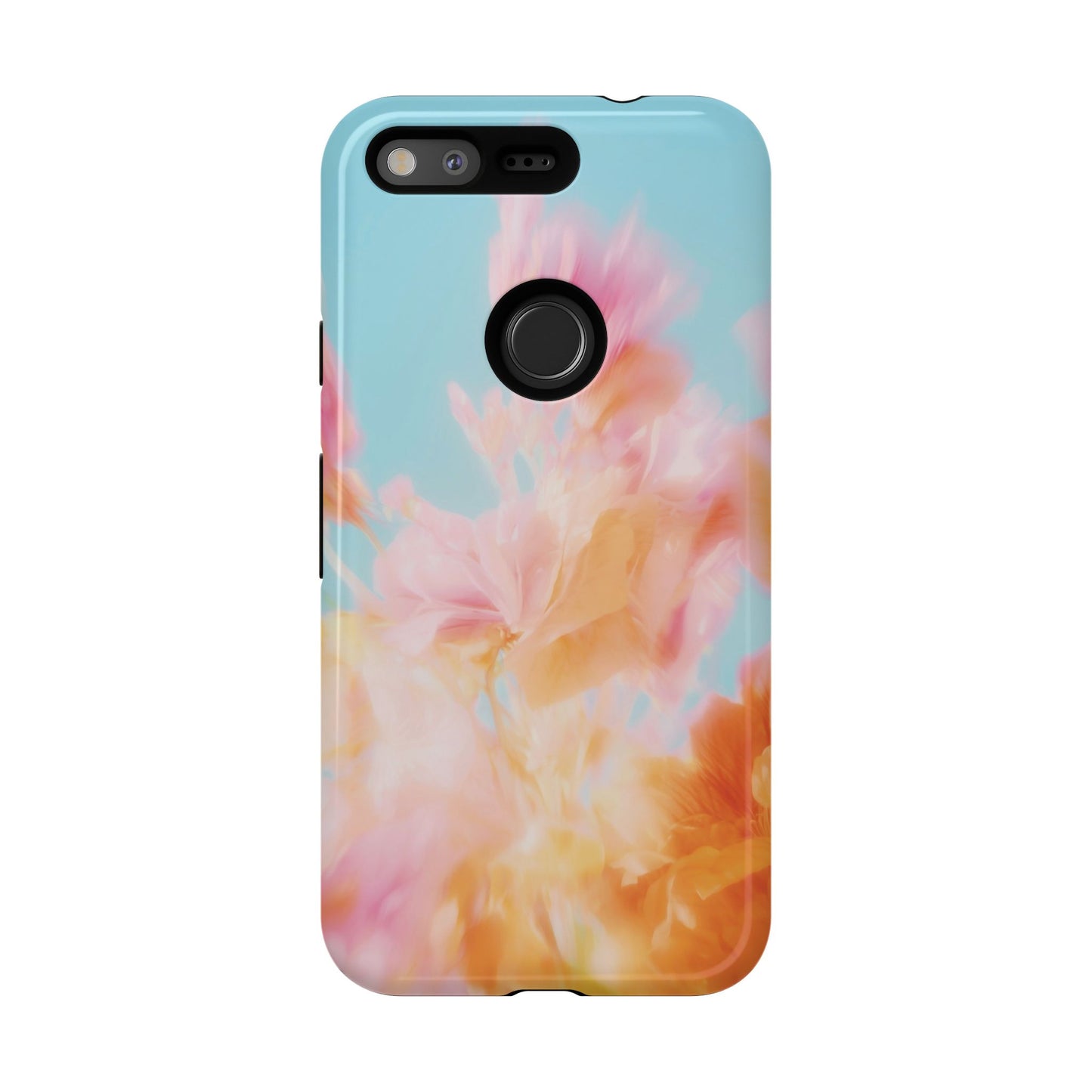 Grainy Blur Flower Phone Case