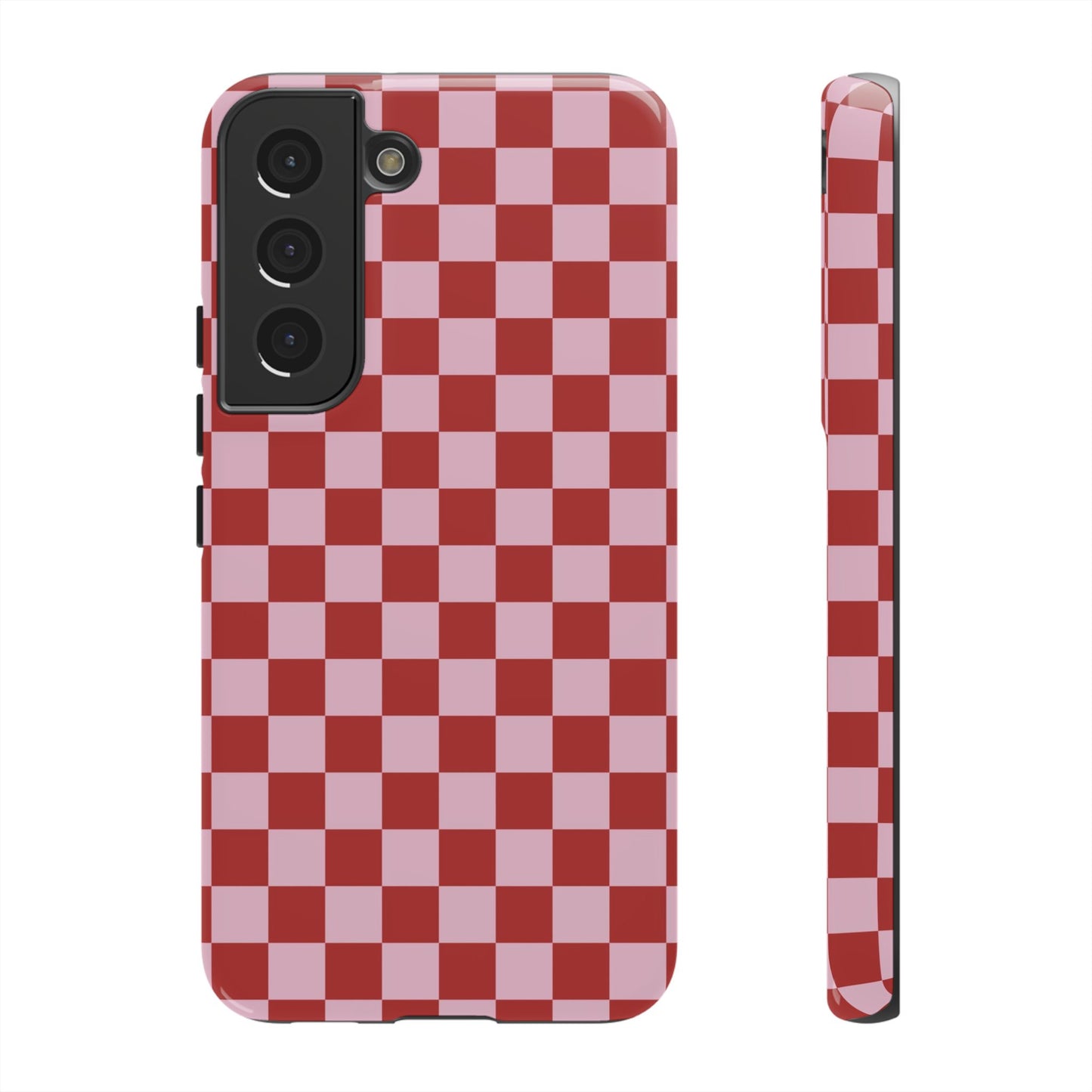 Checkered Tough Phone Case