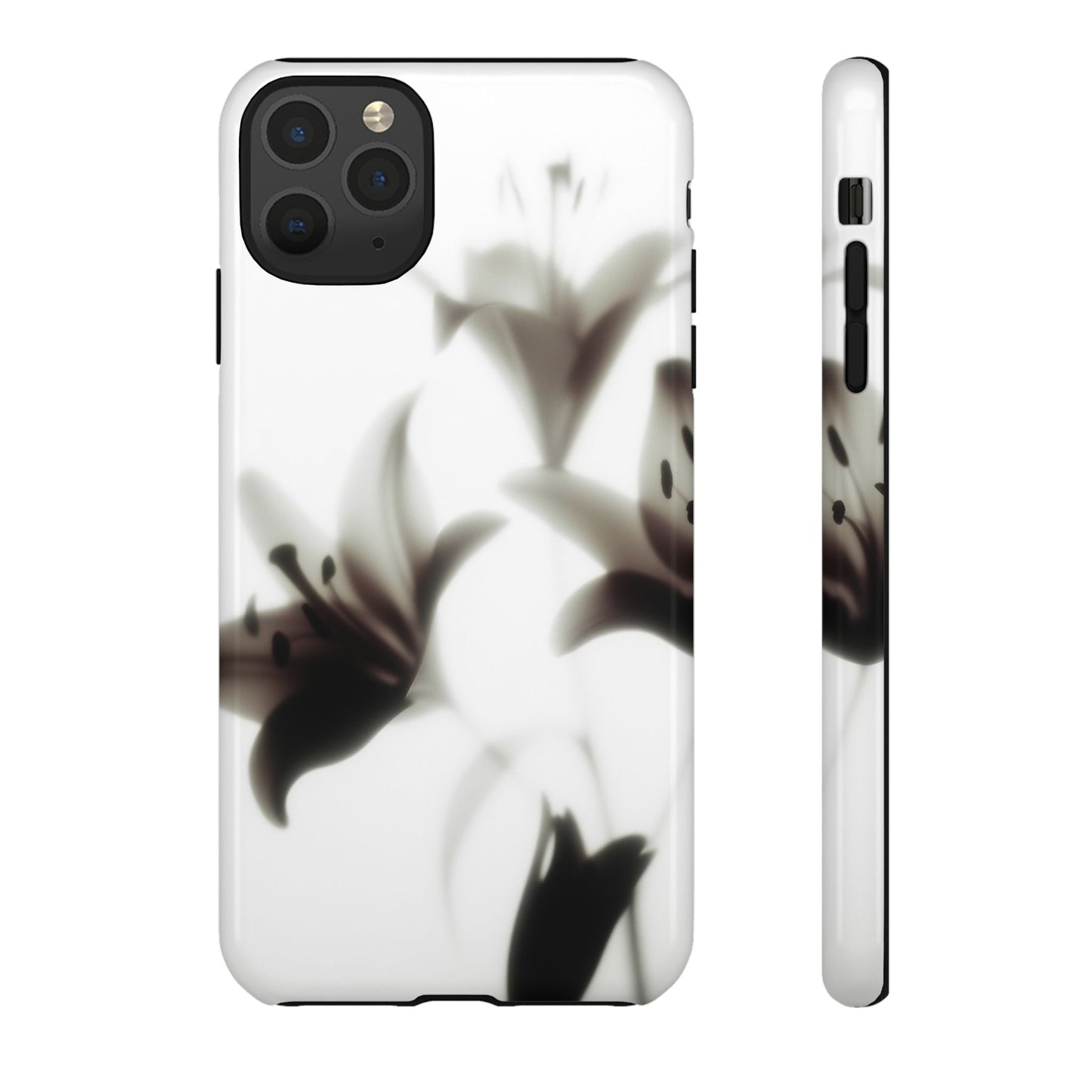 Grainy Blur Flower Phone Case