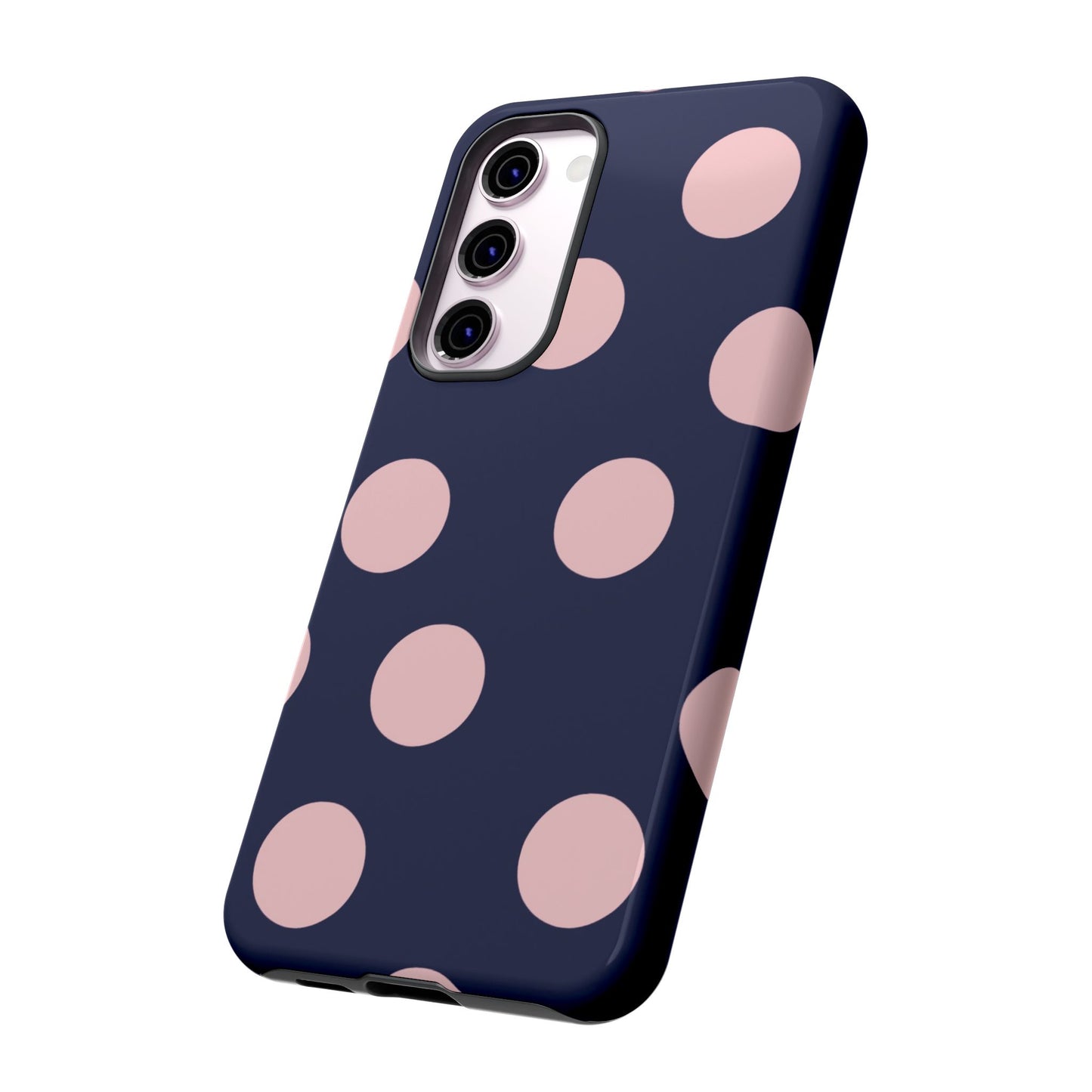 Blue & Pink Polka Dot Phone Case