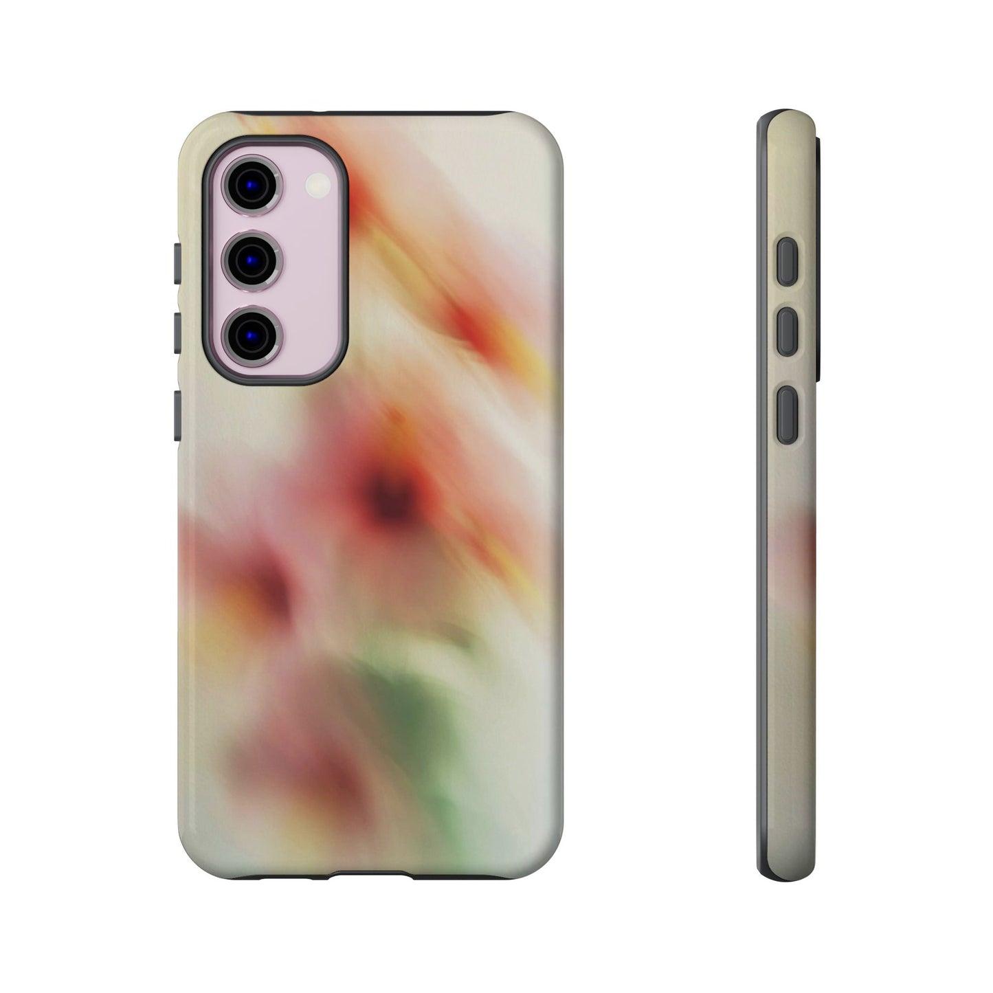 Grainy Blur Flower Tough Phone Case