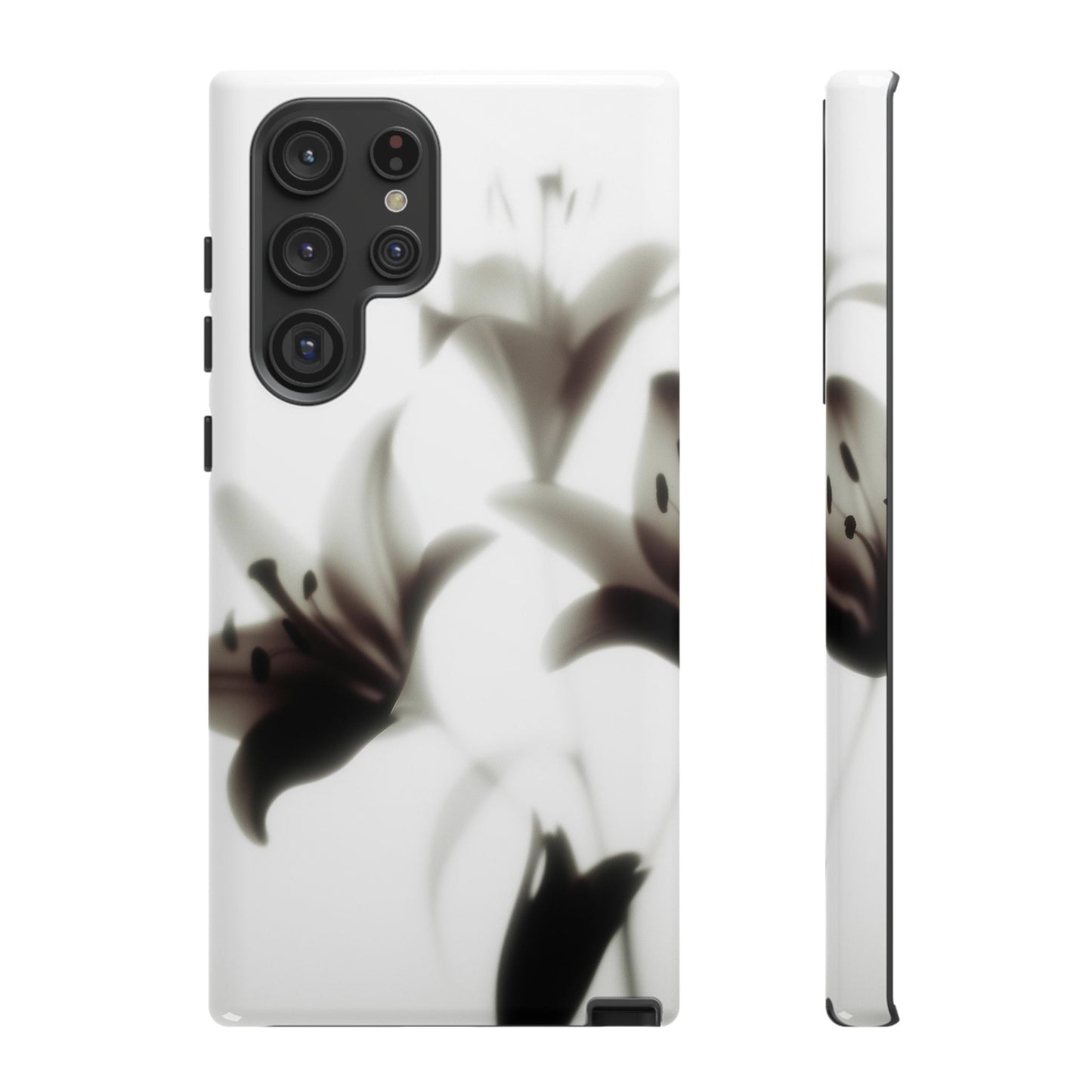 Grainy Blur Flower Phone Case