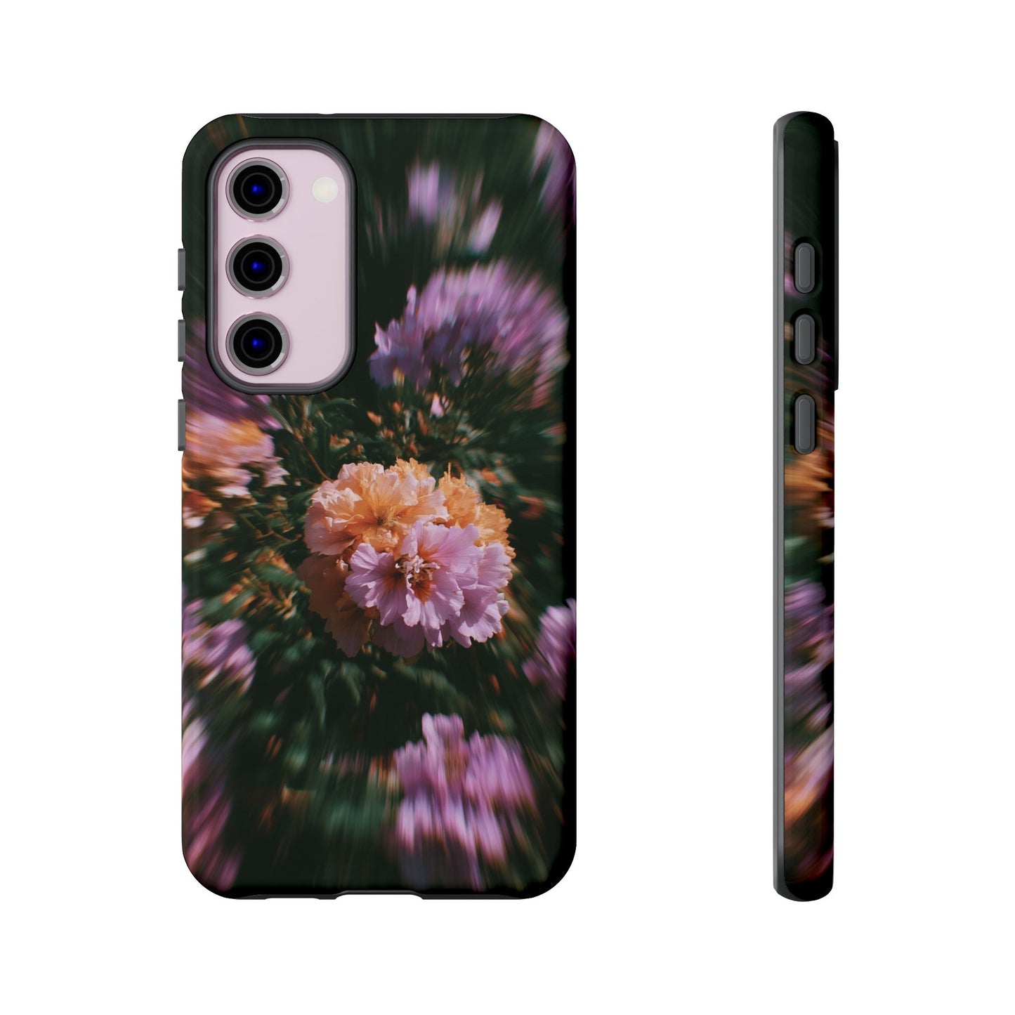 Grainy Blur Flower Phone Case