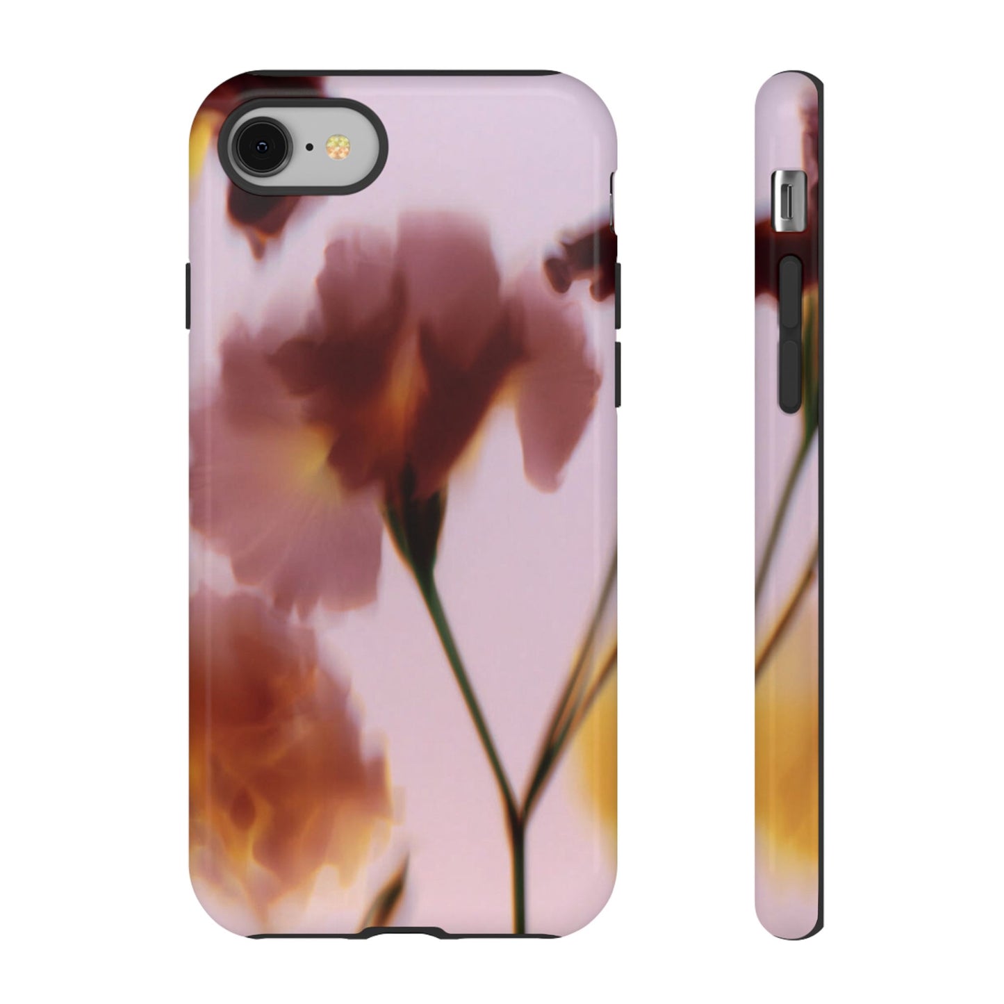 Grainy Blur Flower Phone Case