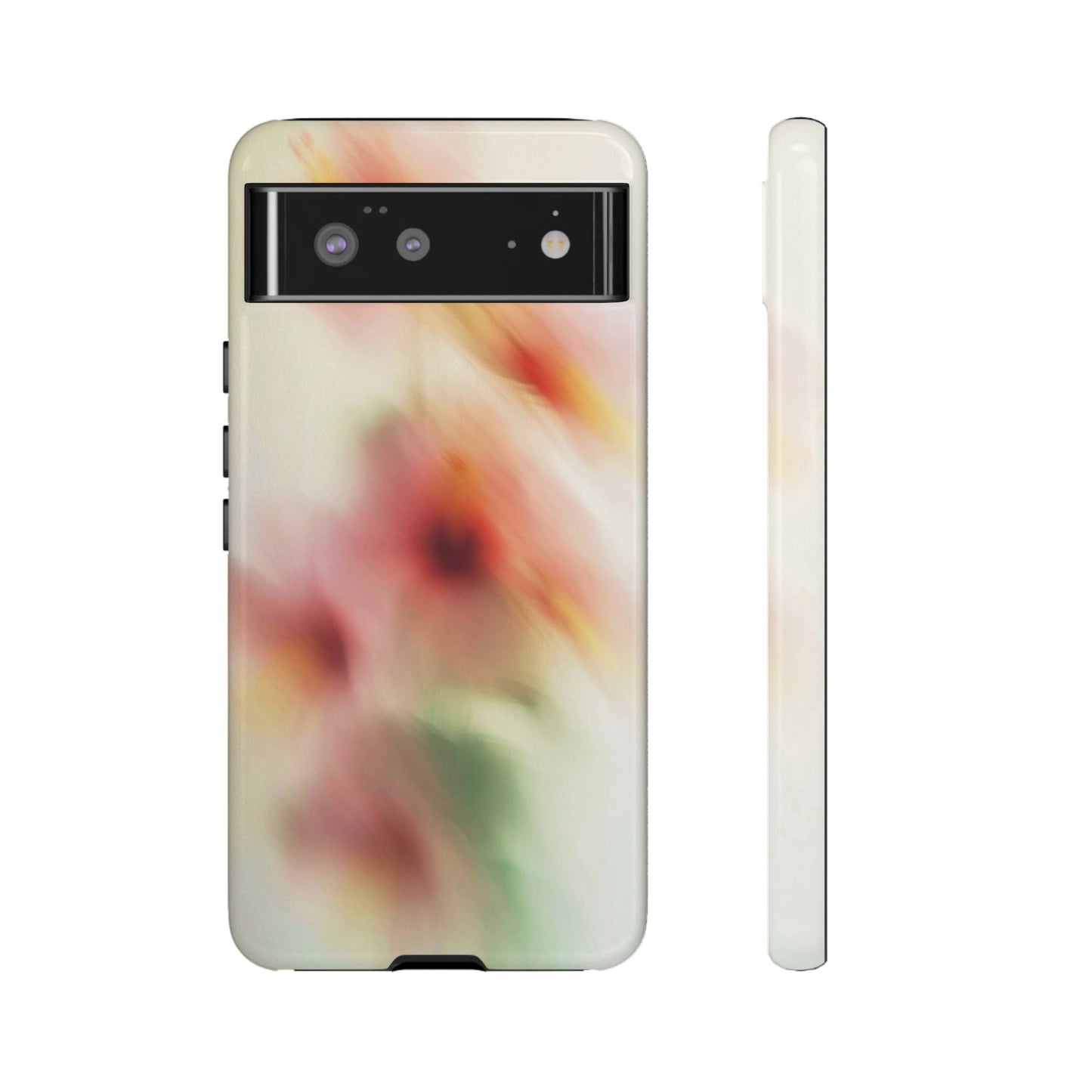 Grainy Blur Flower Tough Phone Case