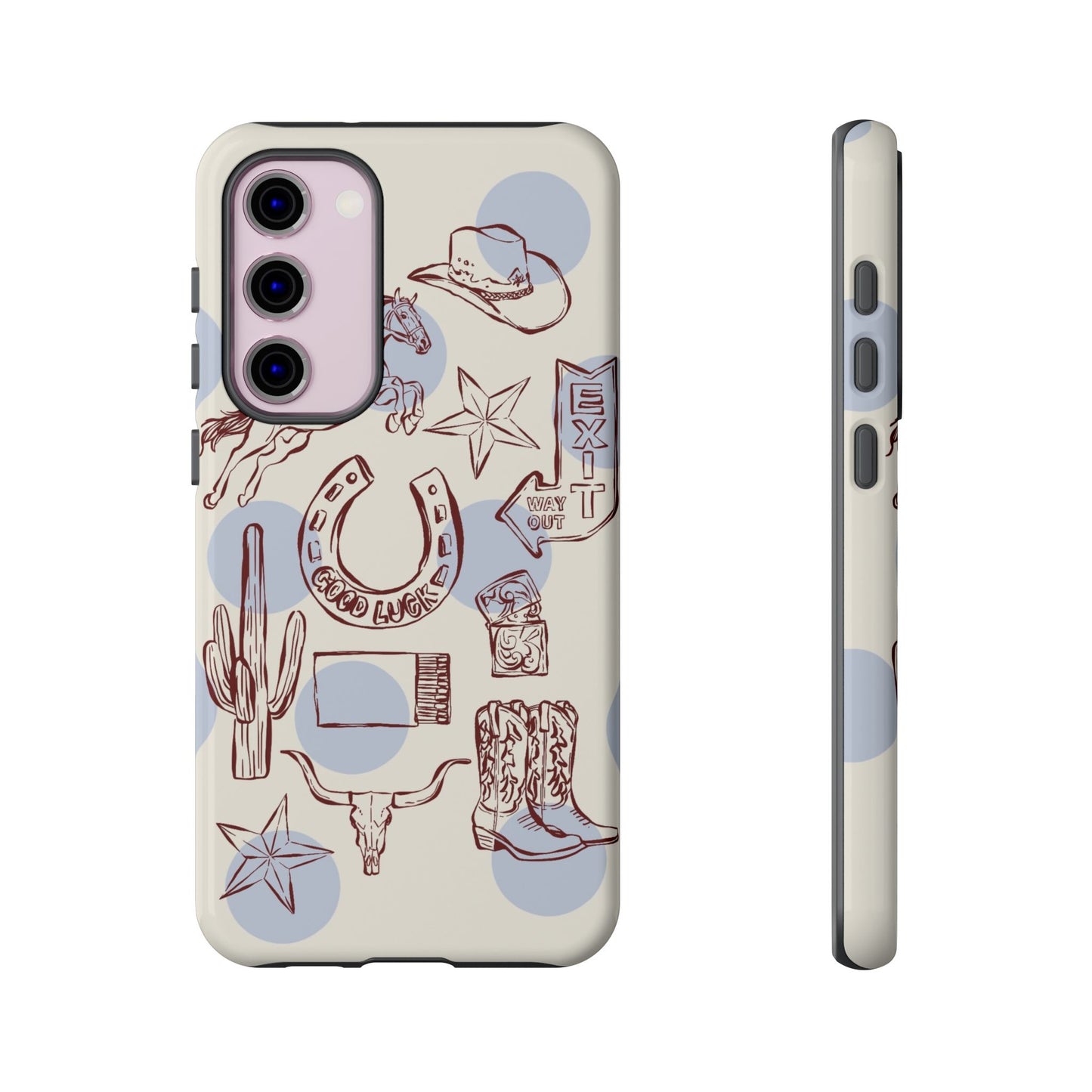 Western Pattern Phone Case