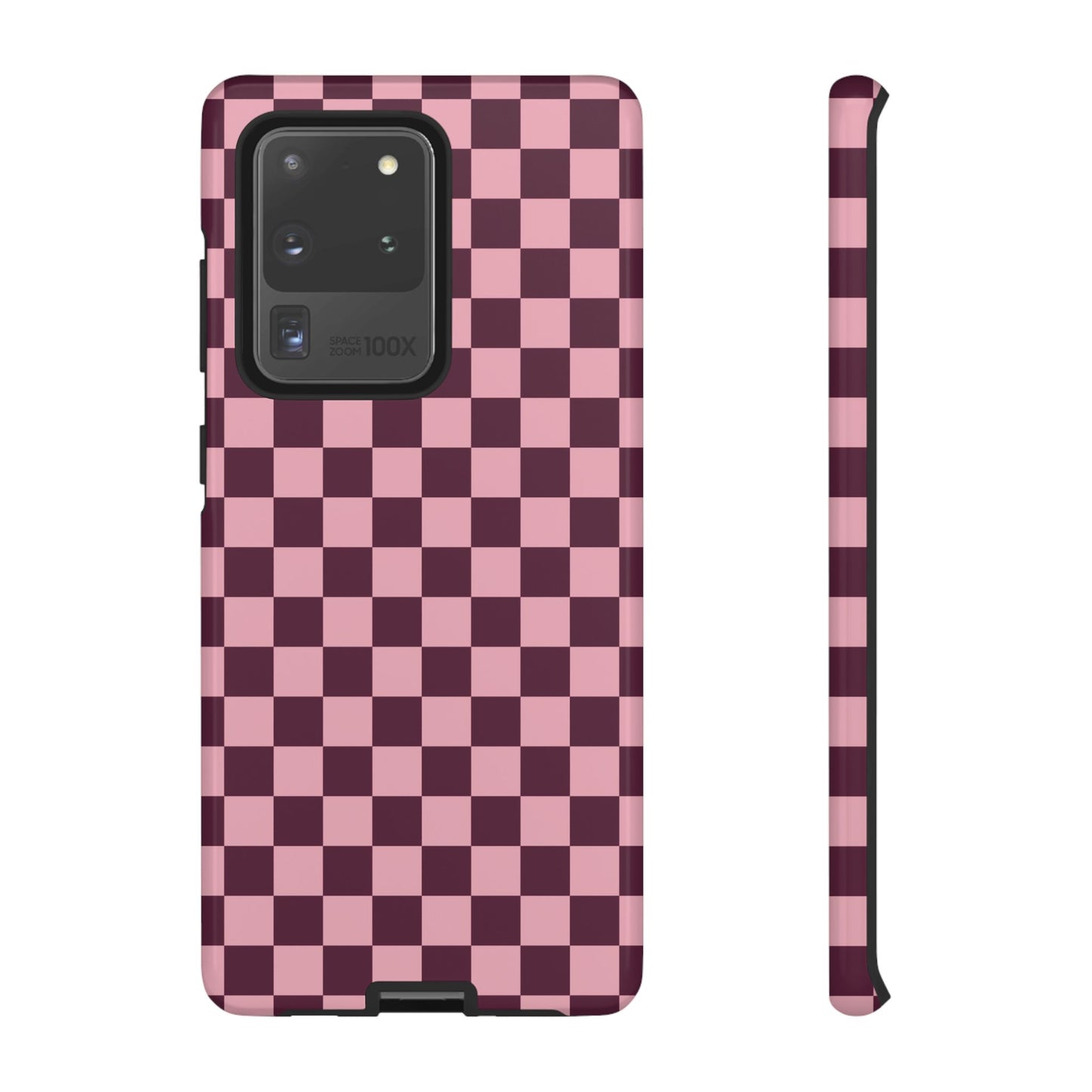 Checkered Tough Phone Case