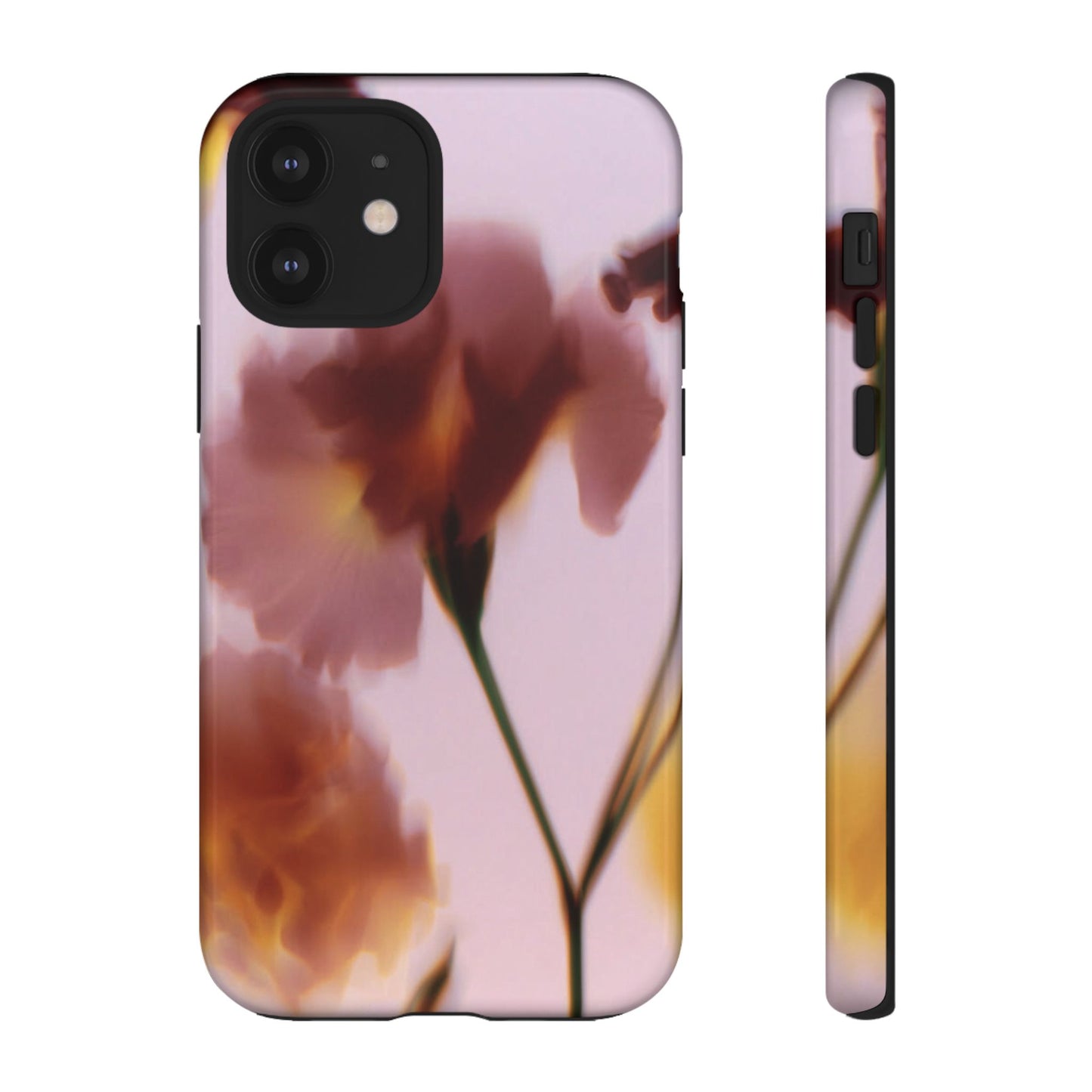 Grainy Blur Flower Phone Case