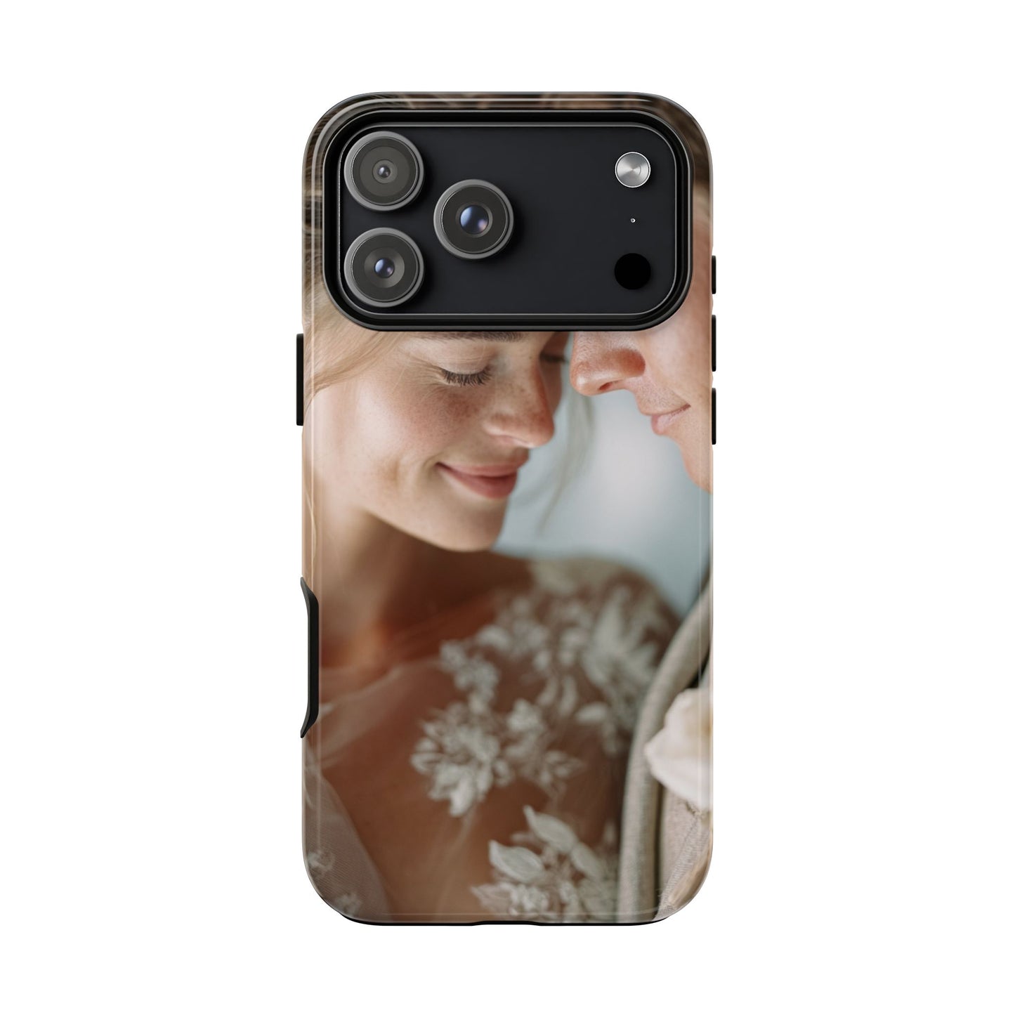 Personalized Photo Tough Phone Case (Custom Couple/Wedding Portrait)