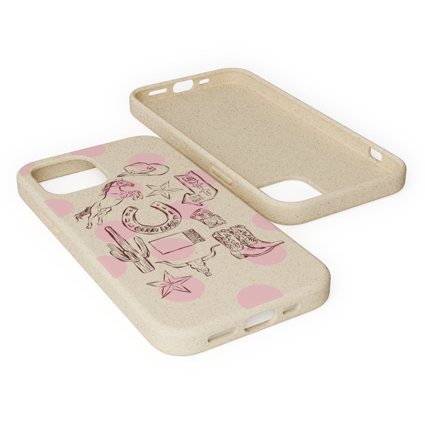 Western Biodegradable Phone Case