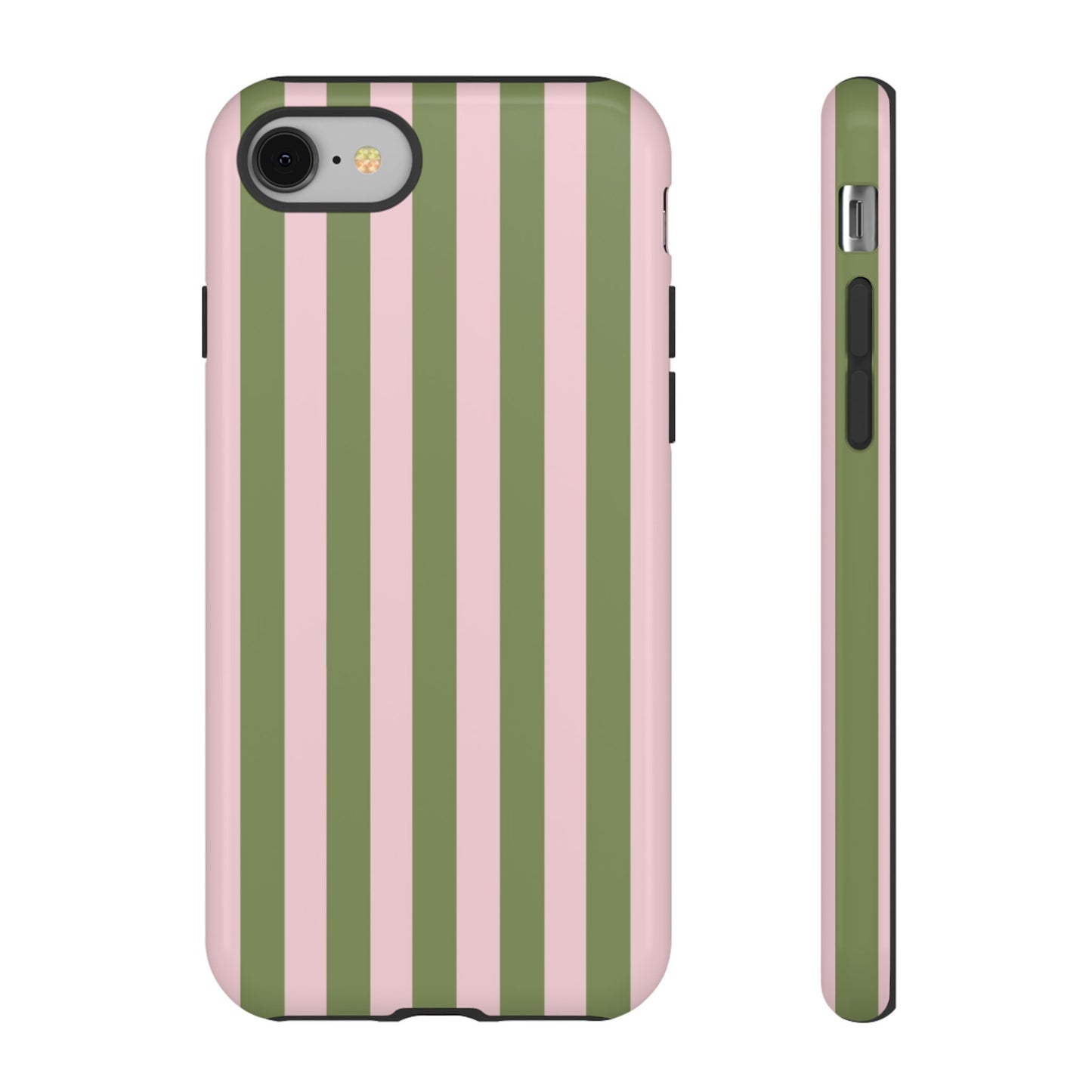 Matcha Green & Pink Tough Phone Case