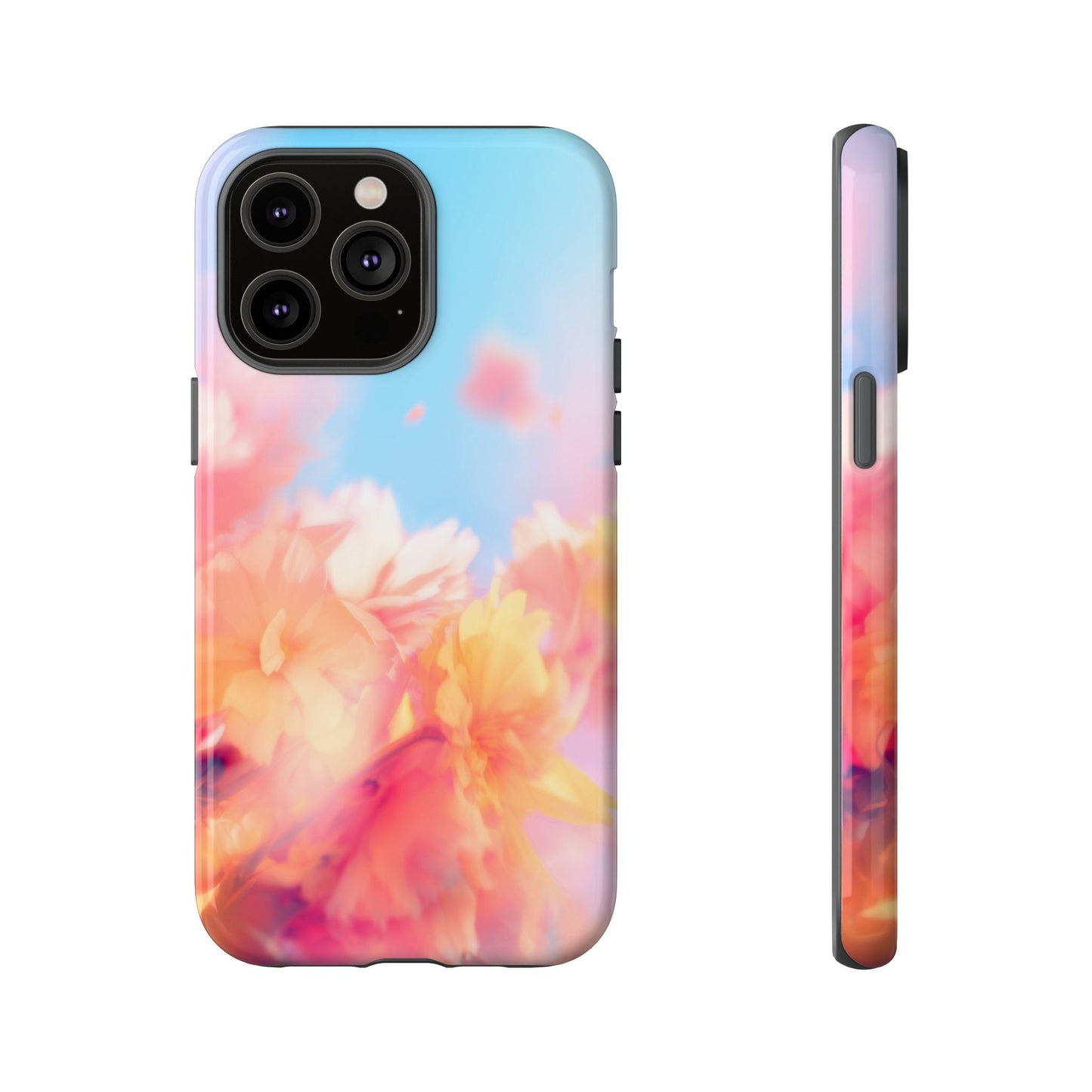 Grainy Blur Flower Summer Phone Case