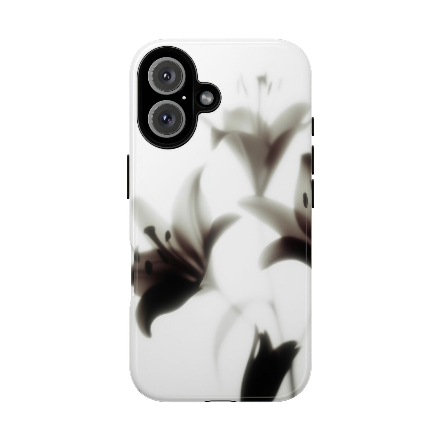 Grainy Blur Flower Phone Case