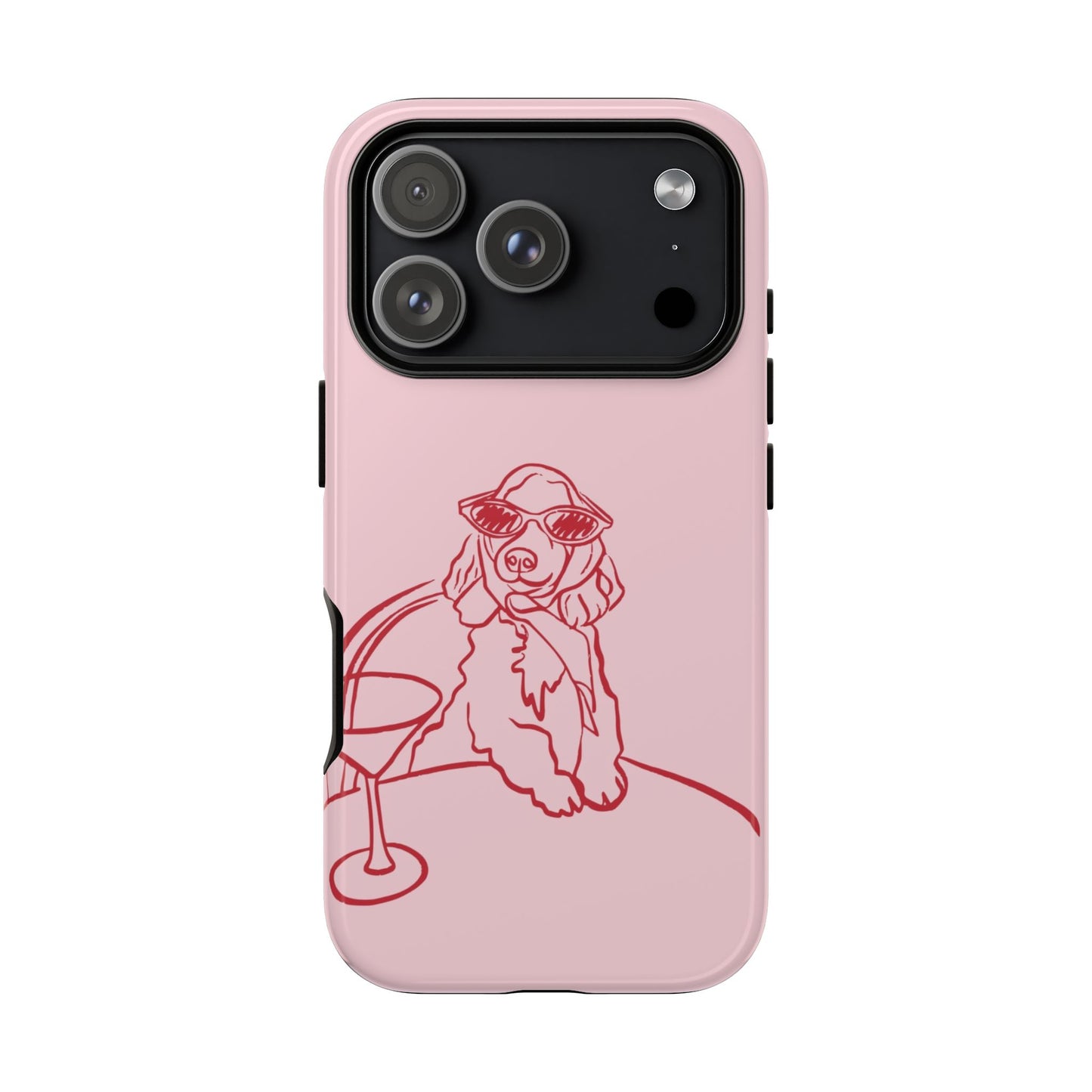 Fashion Dog Design Tough Phone Case