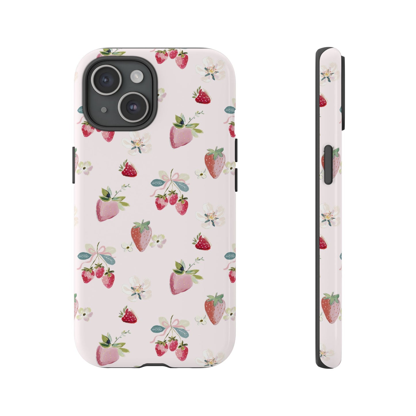 Strawberry Blossom Tough Phone Case