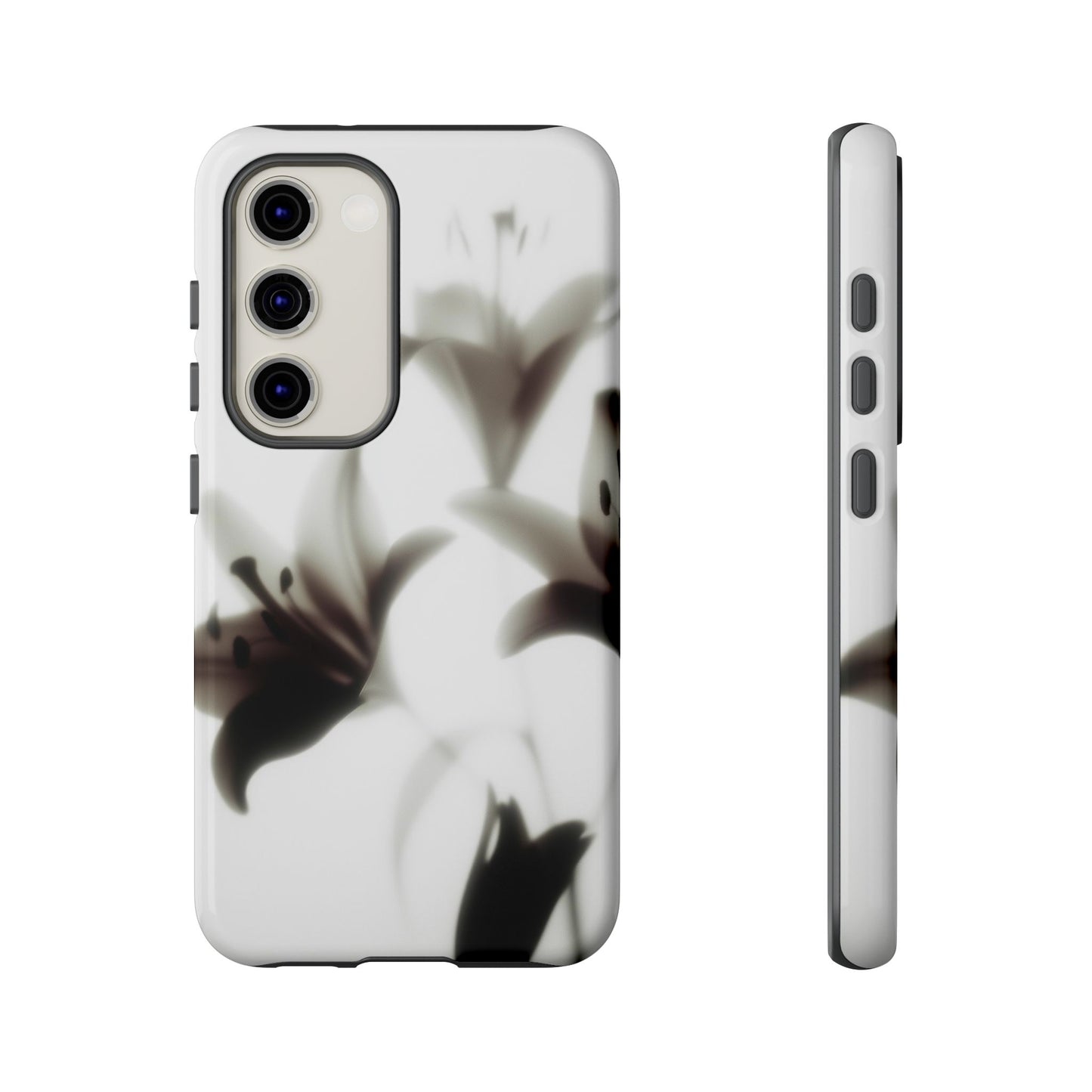 Grainy Blur Flower Phone Case