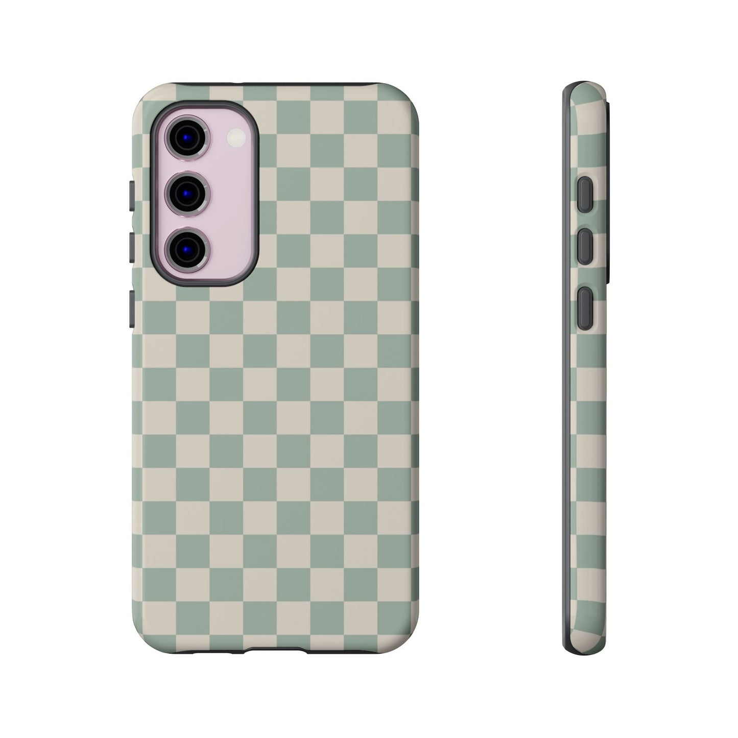 Checkered Tough Phone Case
