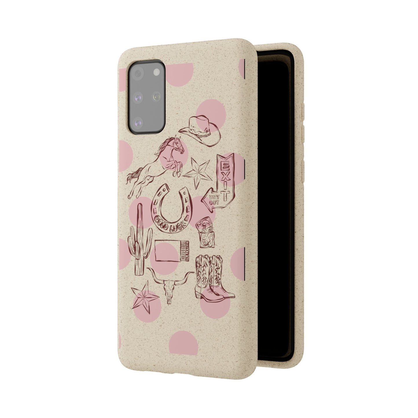 Western Biodegradable Phone Case