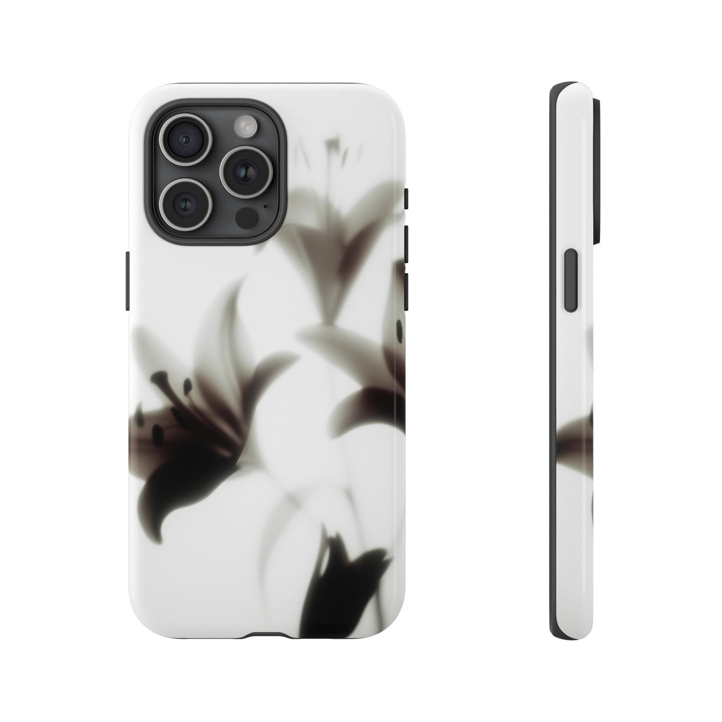 Grainy Blur Flower Phone Case