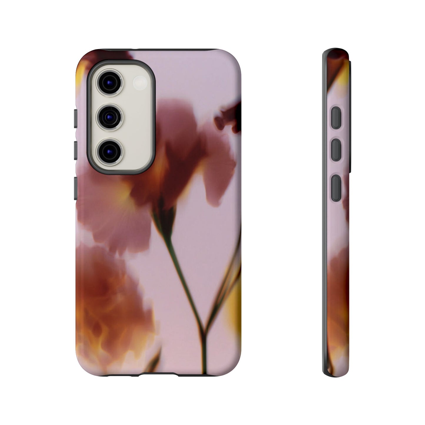 Grainy Blur Flower Phone Case