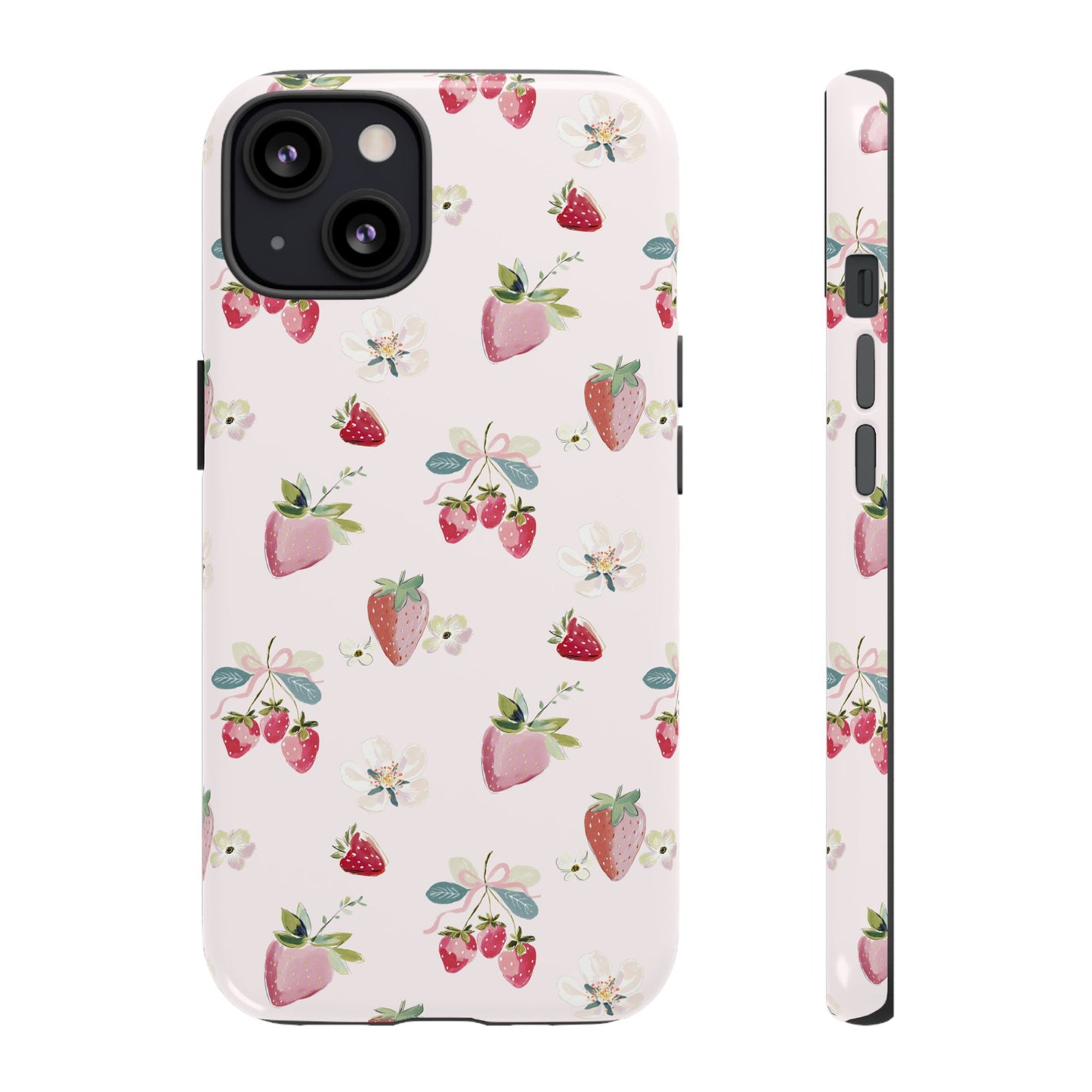 Strawberry Blossom Tough Phone Case